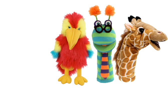 Puppets - The cutest, widest range of hand and finger puppets!!!