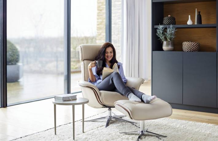 G Plan The Lund Range Of Reclining Armchairs & Footstools