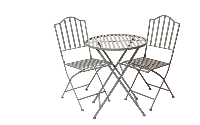 Furniture & Furnishing  - Take a break from all that digging, pick up a Pimms & relax...