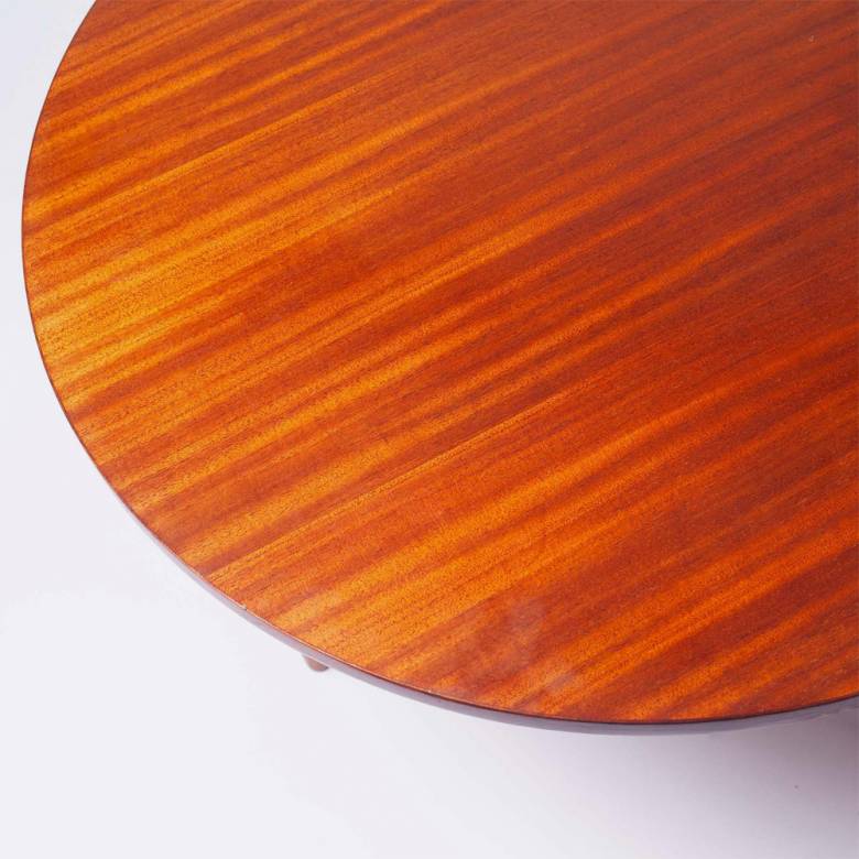 1950s Circular Mahogany Coffee Table By Gordon Russell