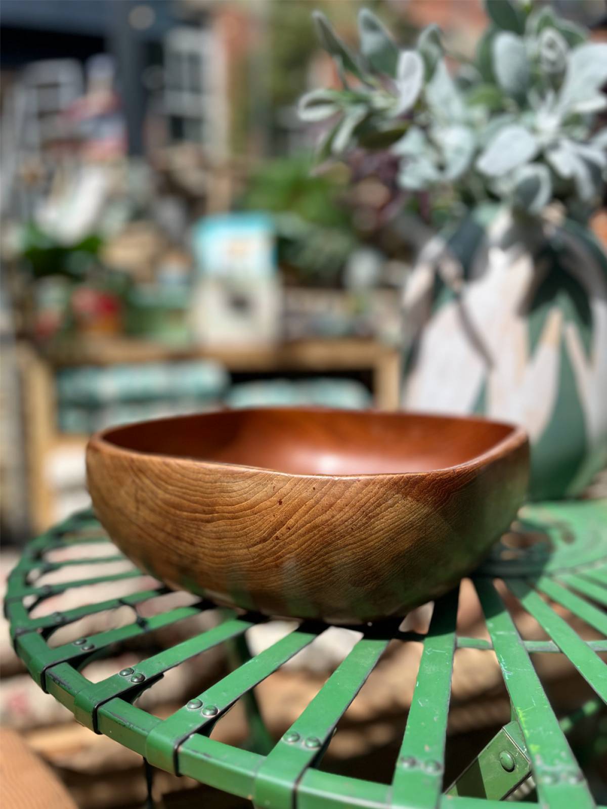1950s Large Teak Salad Bowl