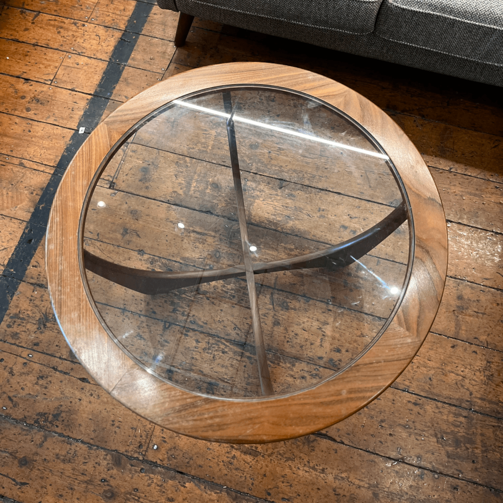 1960s G Plan Teak Astro Coffee Table On 4 Legs thumbnails