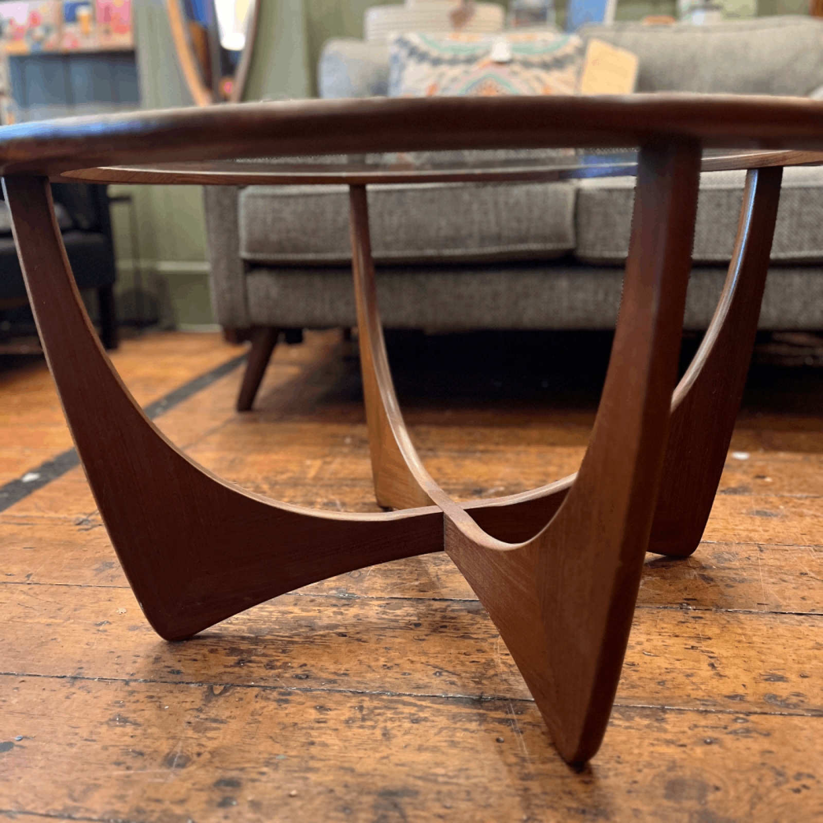 1960s G Plan Teak Astro Coffee Table On 4 Legs thumbnails