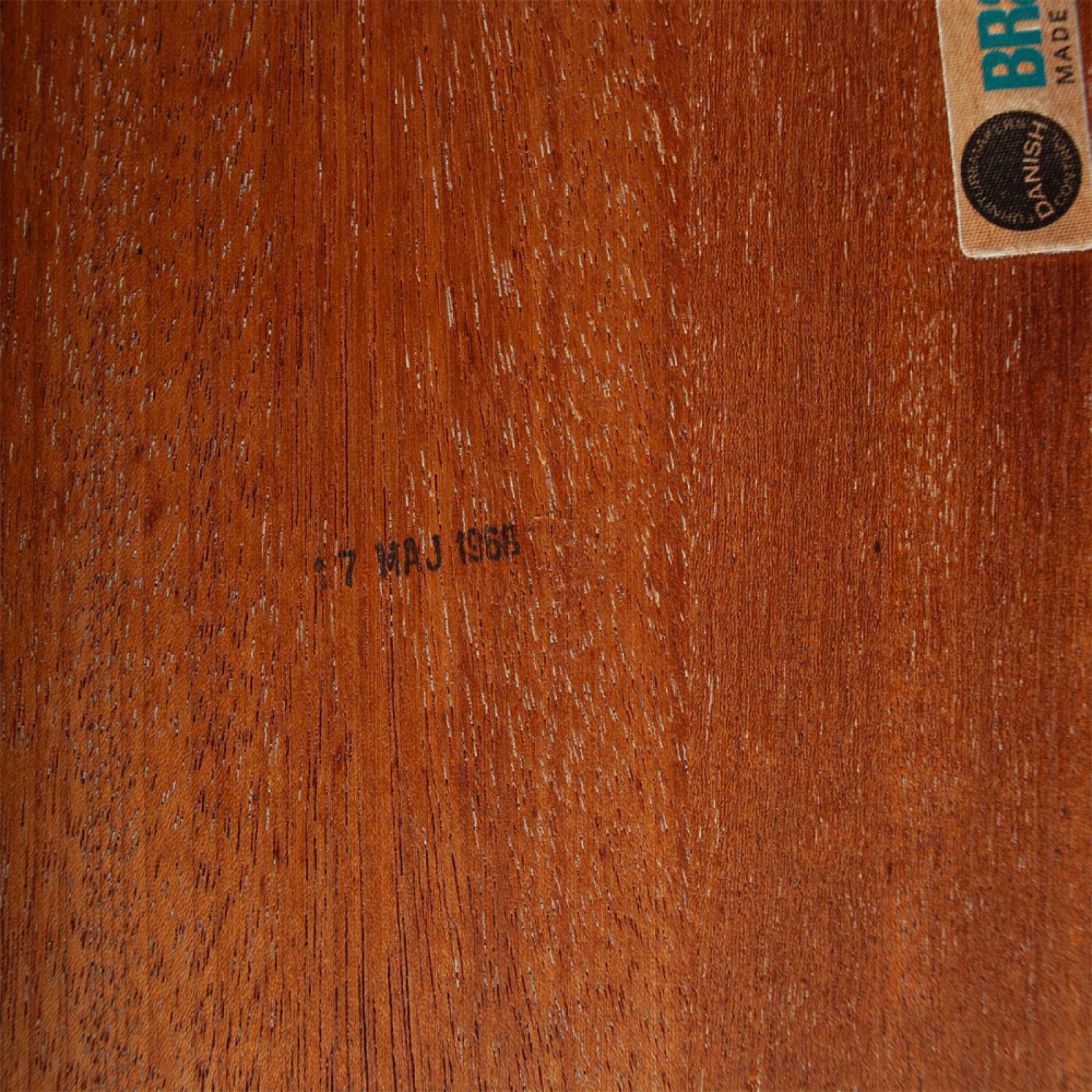 1960s Teak Extending Dining Table By By H.W Klein For Bramin thumbnails