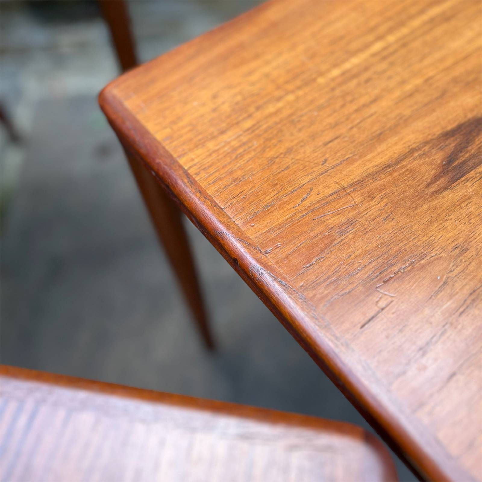1960s Teak Nest Of Tables With Tile Top By H.W Klein For Bramin thumbnails