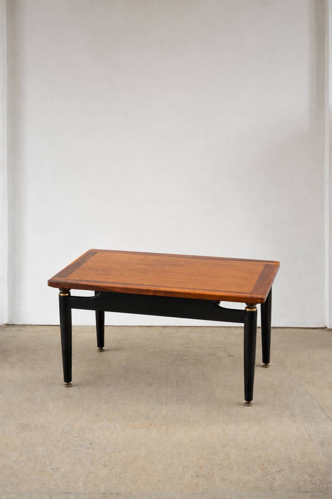 1960s Vintage G Plan E Gomme Tola and Black Coffee Table