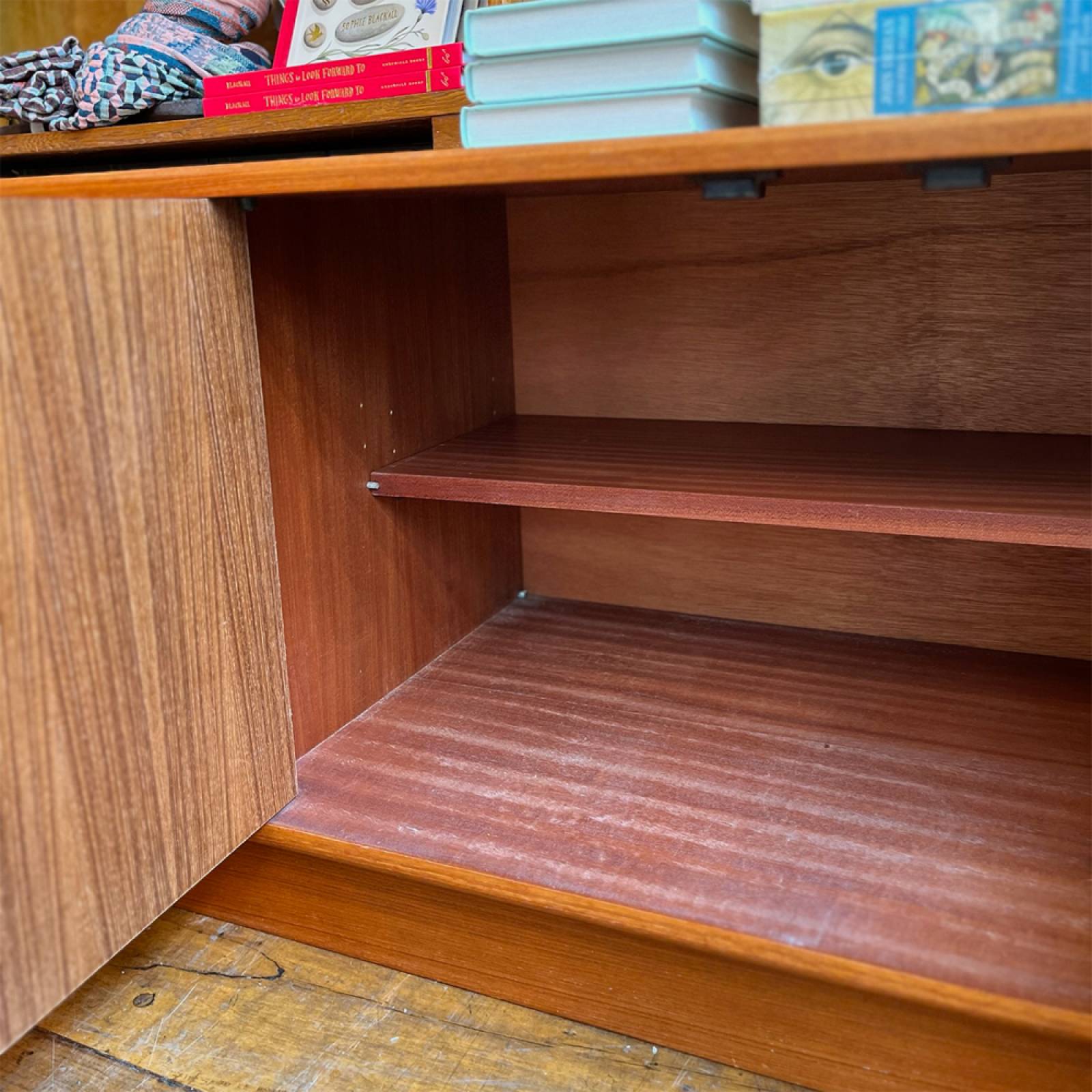 1960s Vintage Low Teak Sideboard By G Plan thumbnails