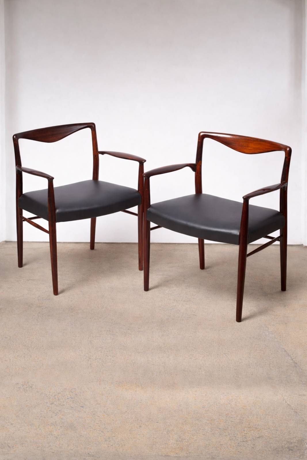 Pair Of 1960s Rosewood Chairs By Kai Lyngfeldt Larsen