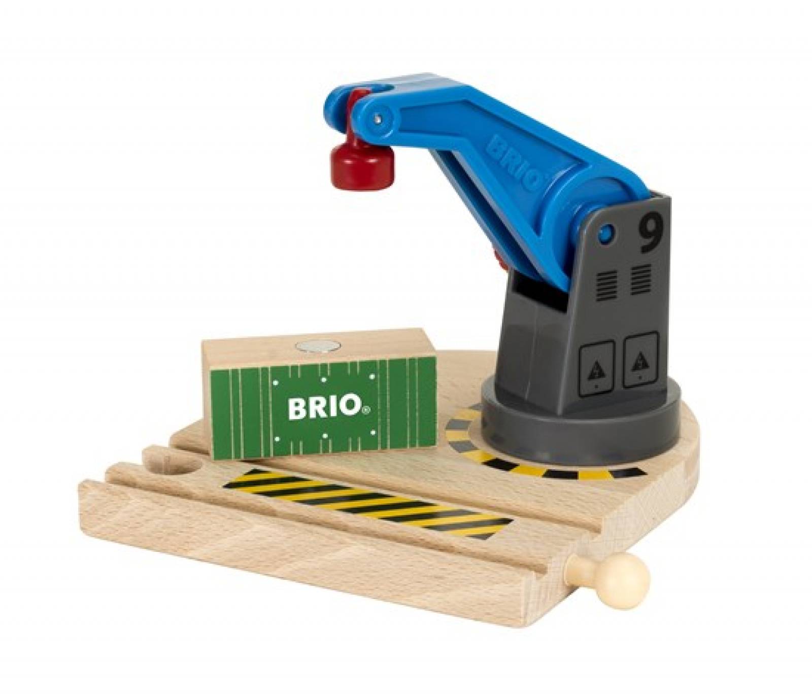 Low Level Crane BRIO Wooden Railway Age 3+ thumbnails