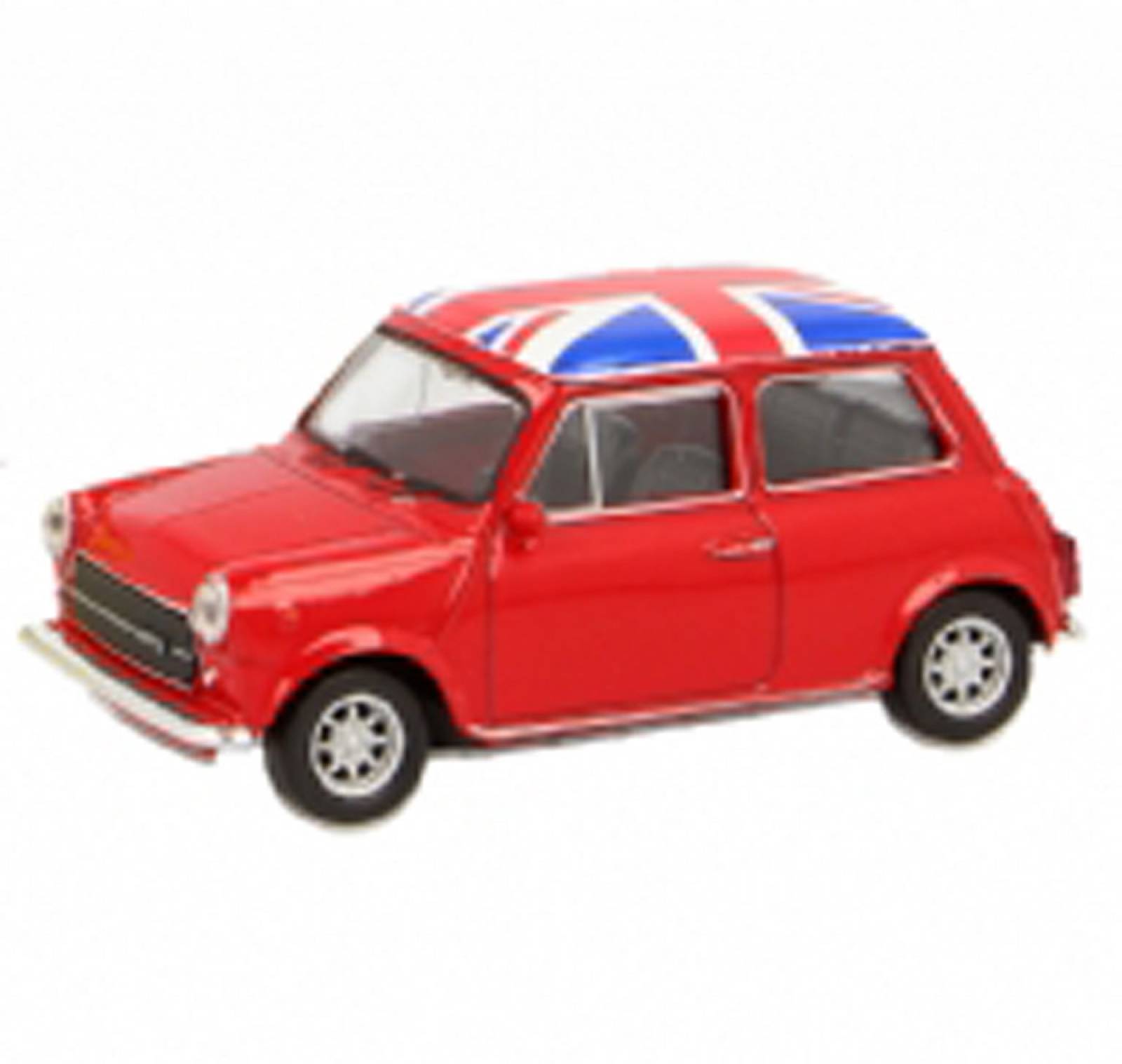Small Mini Cooper Union Jack Toy Car Pull Back Various Colours