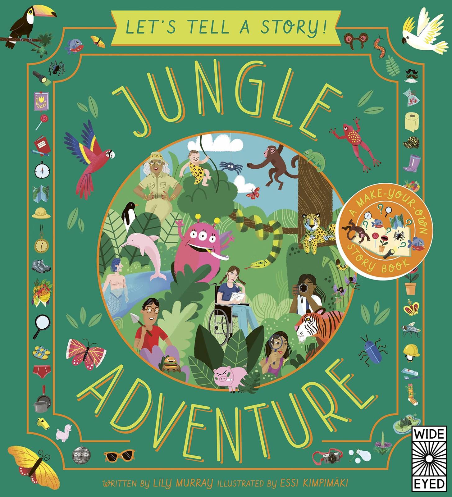 Let's Tell A Story: Jungle Adventure - Paperback Book