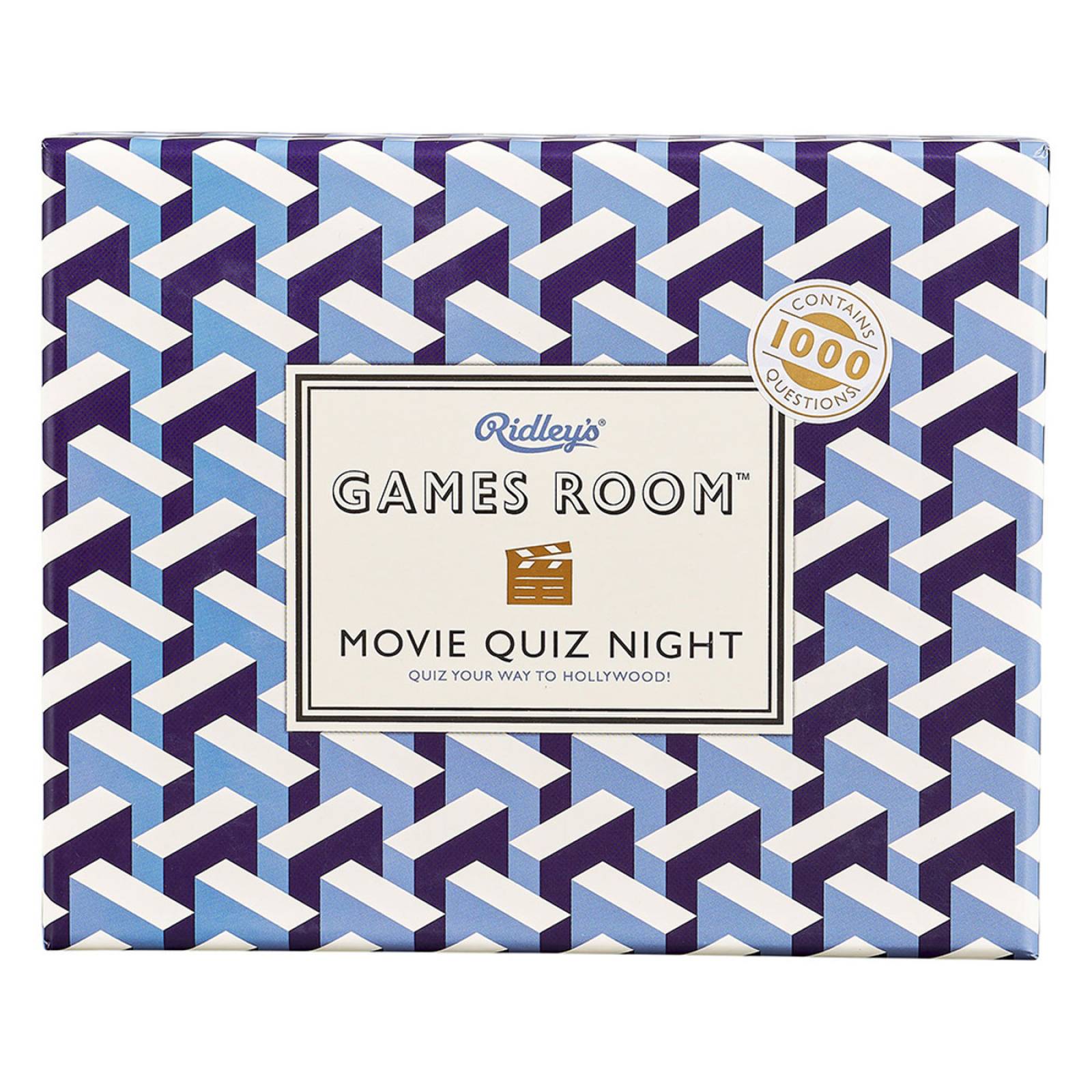 Movie Quiz Night Game In Retro Box