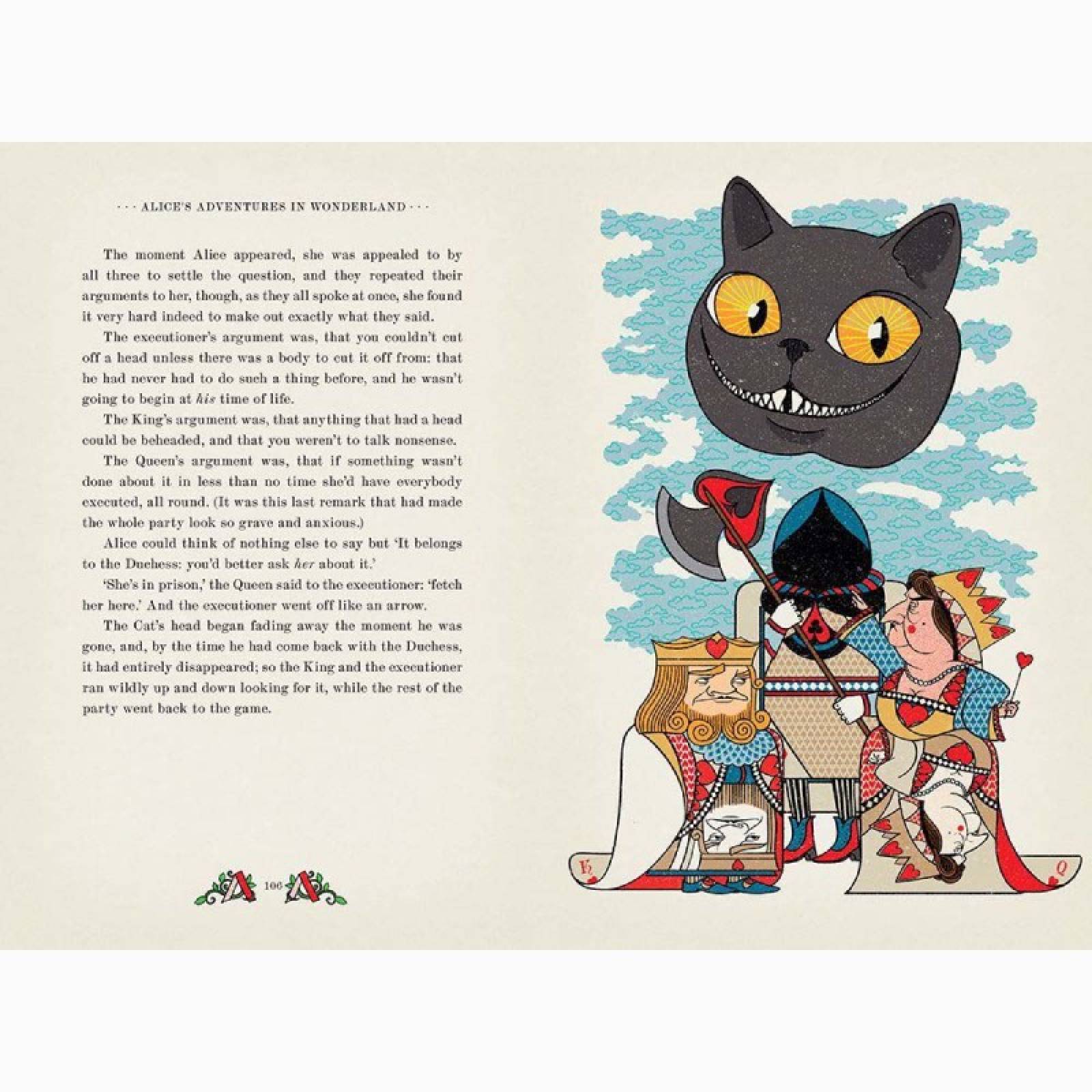 Alice's Adventures in Wonderland - Minalima Illustrated Hardback thumbnails