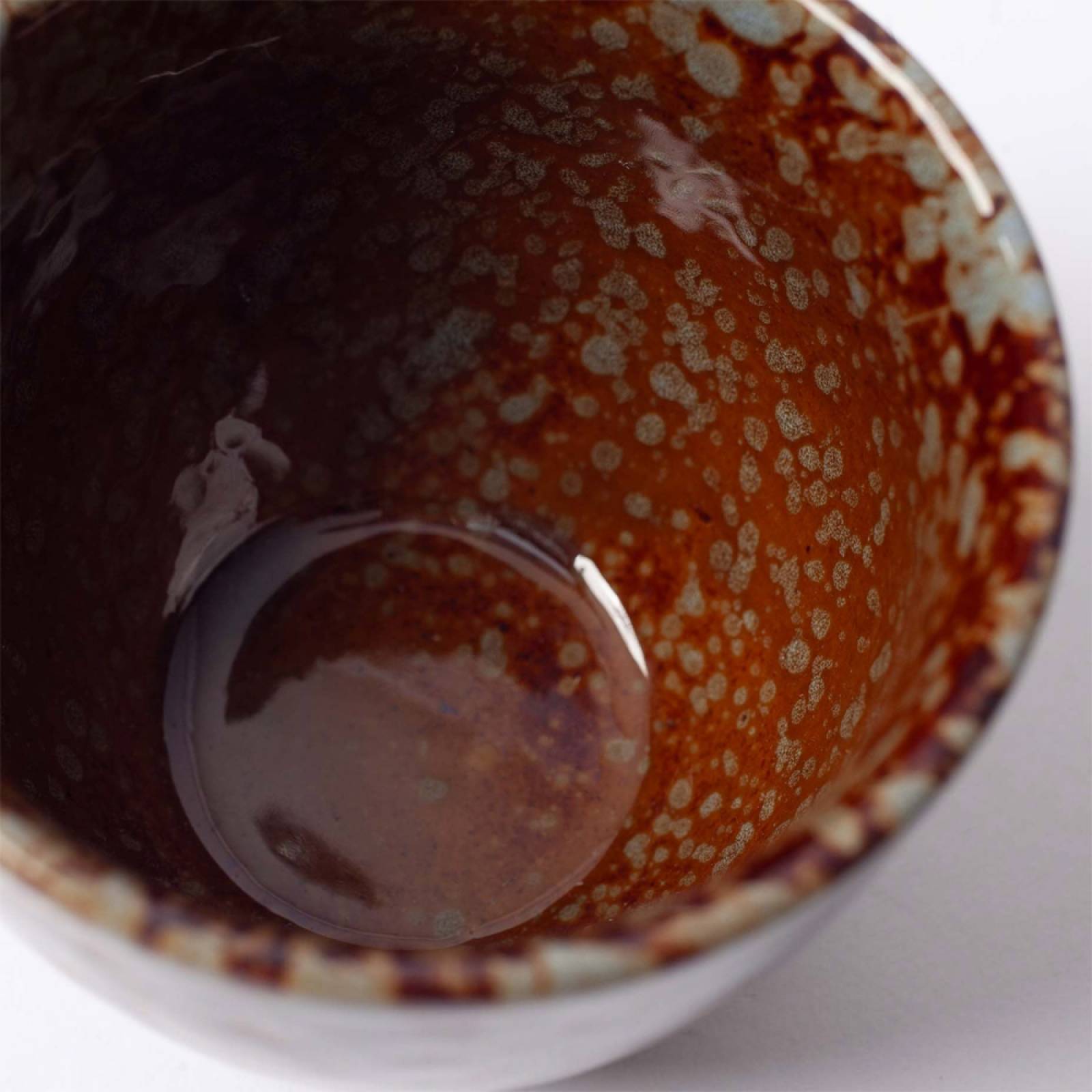 Blue & Brown Mottled Ceramic Cup H:7cm thumbnails