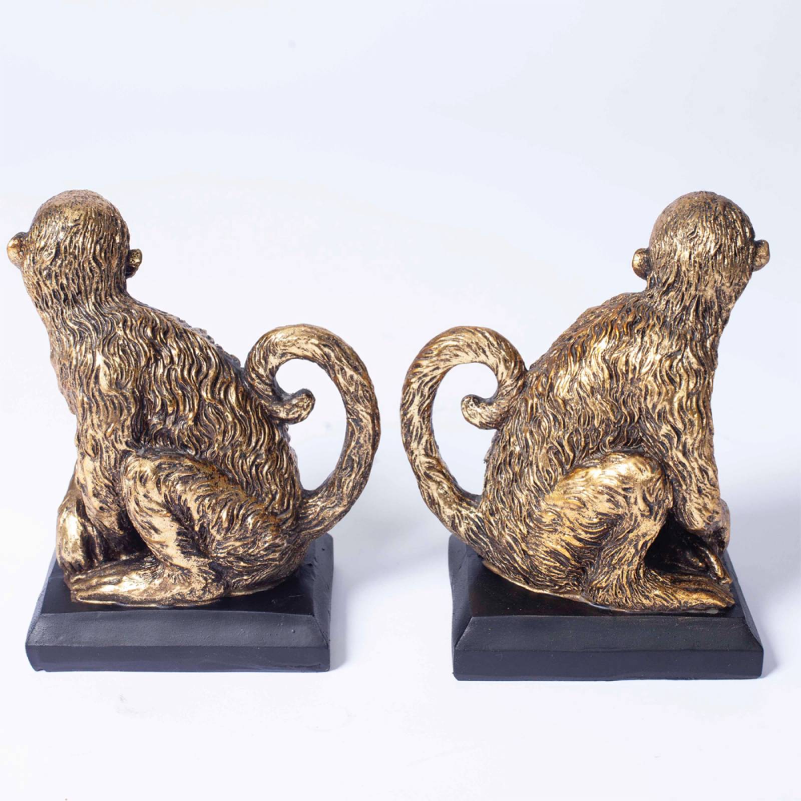 Gold Monkey Bookends thumbnails