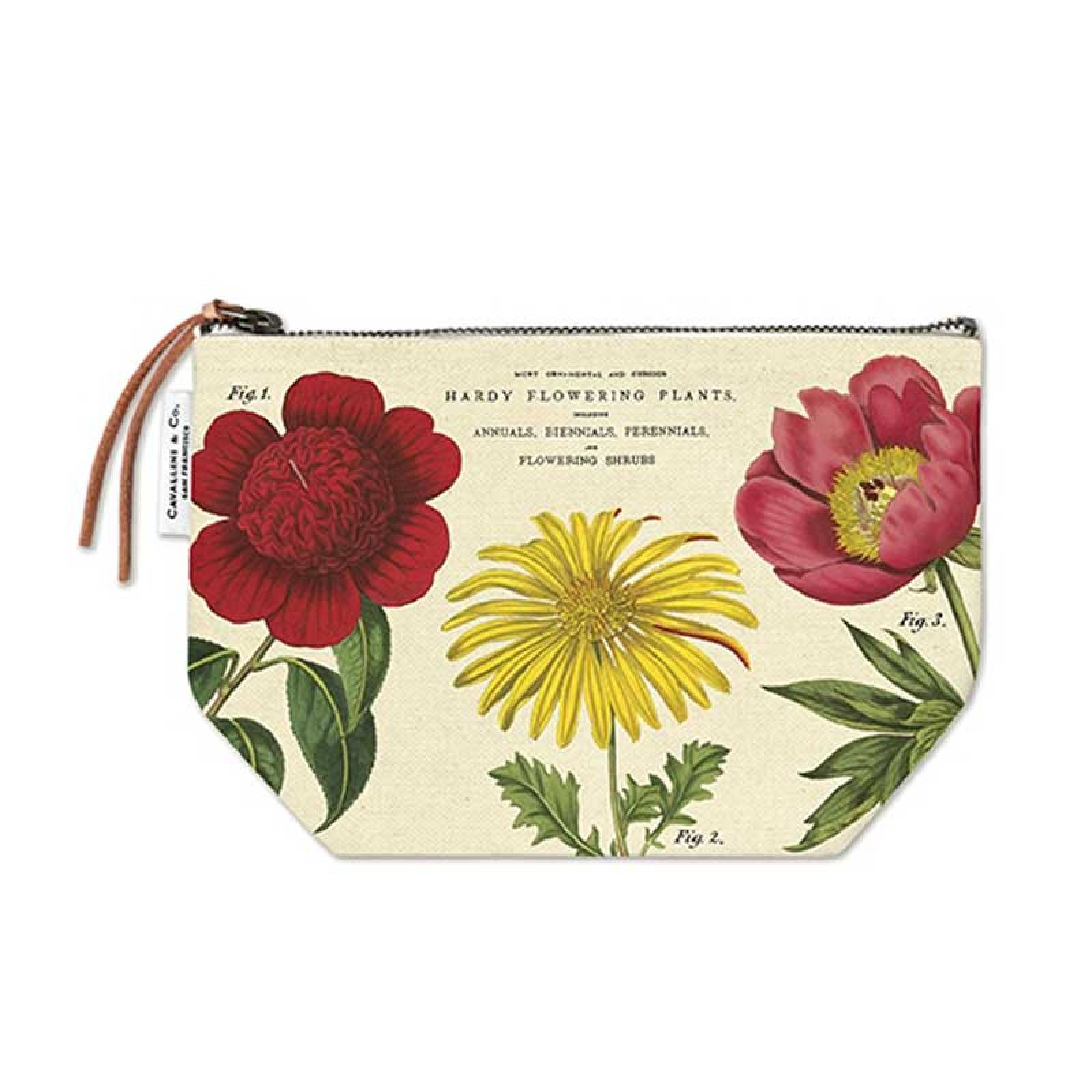 Botanica Cotton Pouch Bag By Cavallini