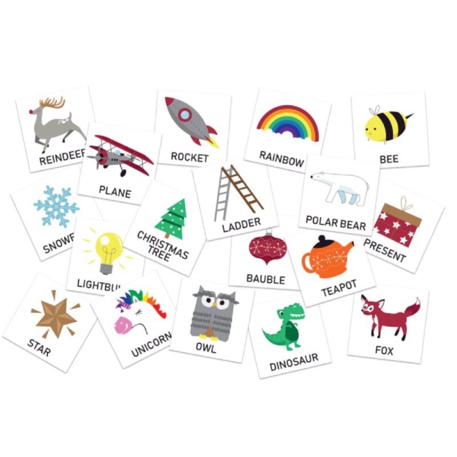 Box Of 6 Mini Santa & Reindeer Christmas Crackers thumbnails