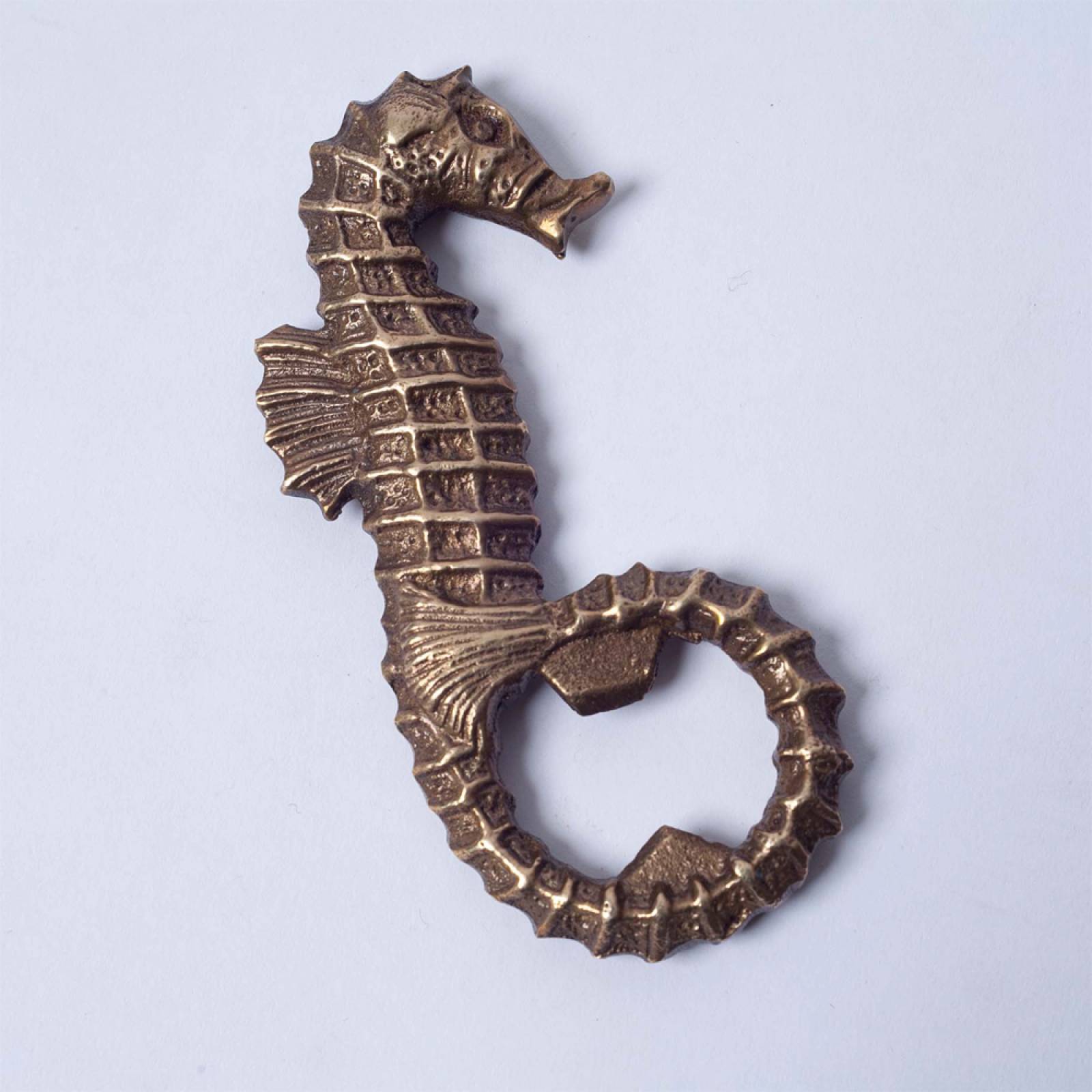 Brass Seahorse Bottle Opener thumbnails