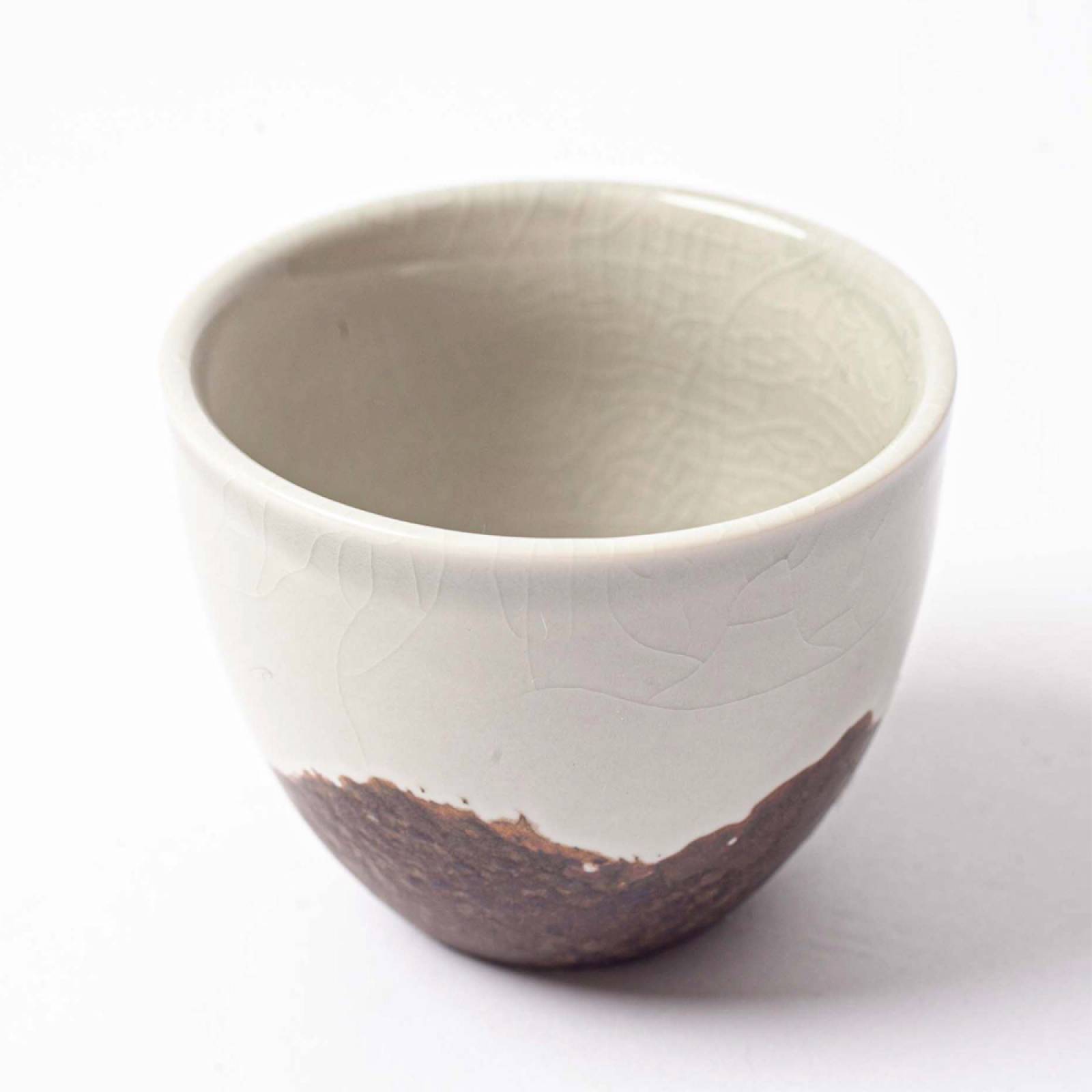 Brown & White Ceramic Cup H:7cm thumbnails