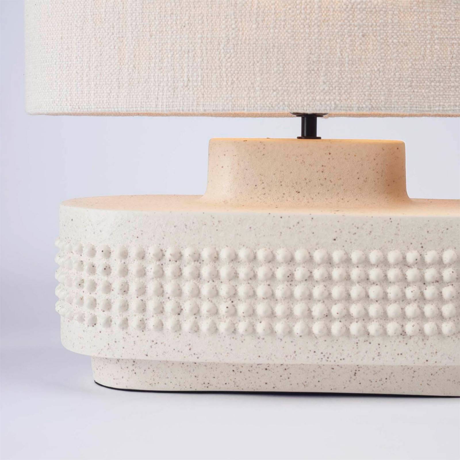 Bruceis Oval Ceramic Table Lamp With Shade thumbnails