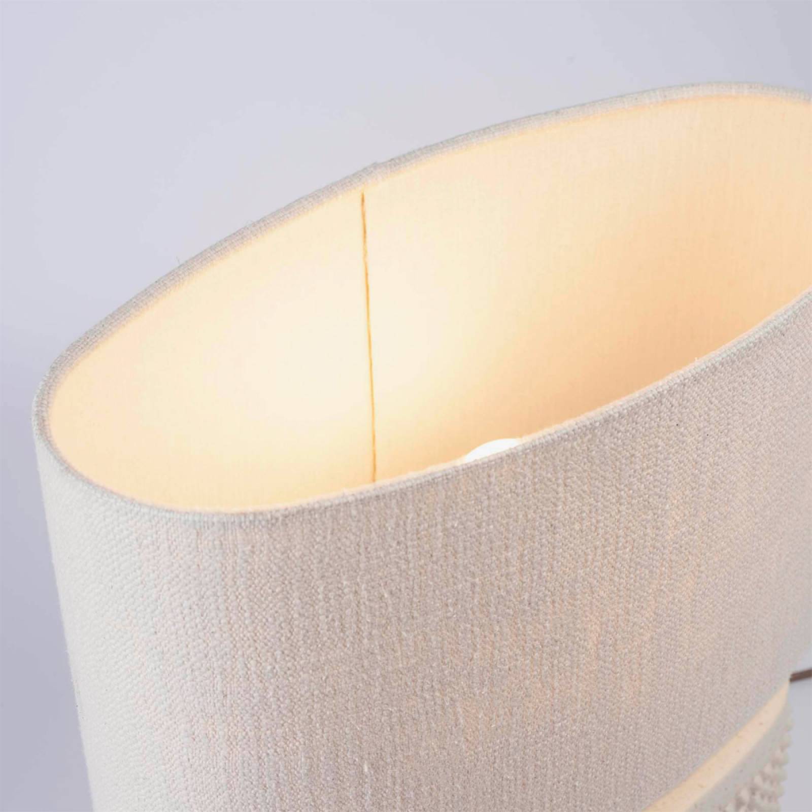 Bruceis Oval Ceramic Table Lamp With Shade thumbnails