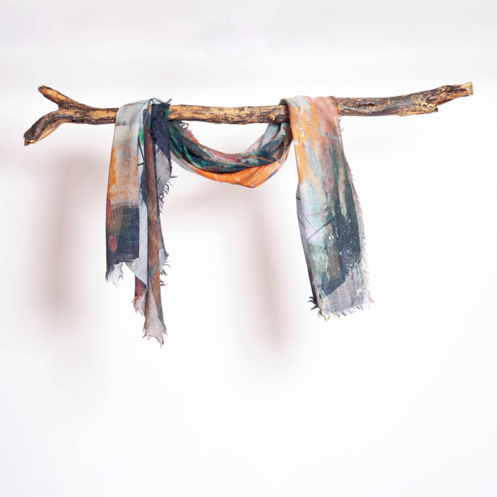 Chic Masterpiece Fine Wool Scarf By Jo Edwards