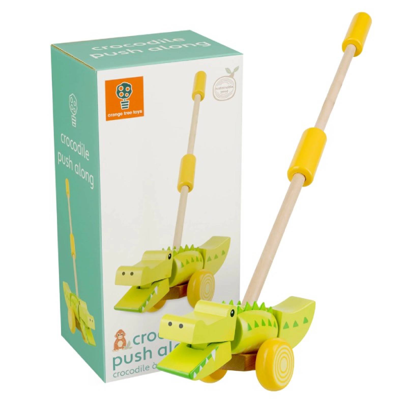 Crocodile Push Along Boxed Toy 1+ thumbnails