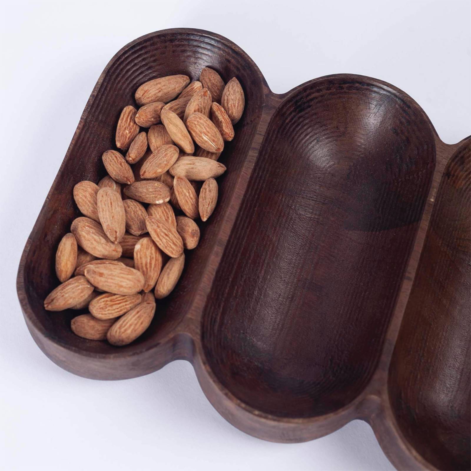 Curved Mango Wood Serving Tray thumbnails