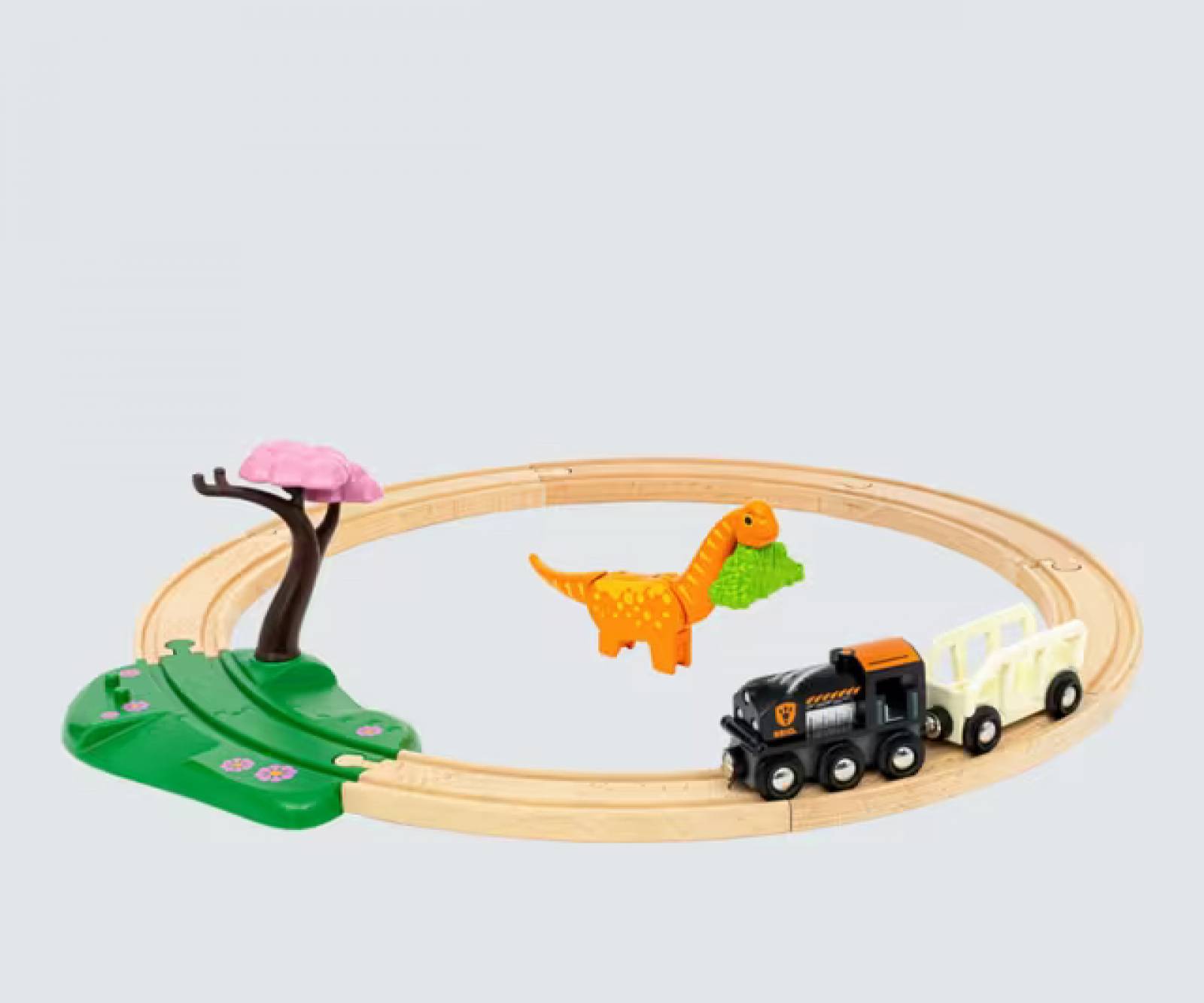 Dinosaur Circle Train Set Brio Wooden Railway 3+ thumbnails