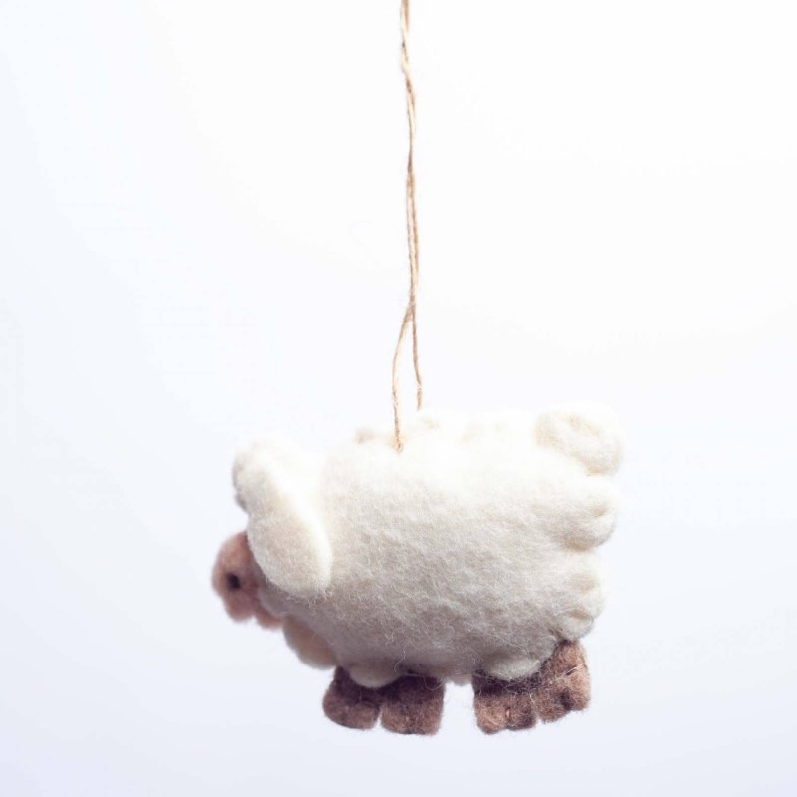 Felt Farm Animal Hanging Christmas Decoration thumbnails