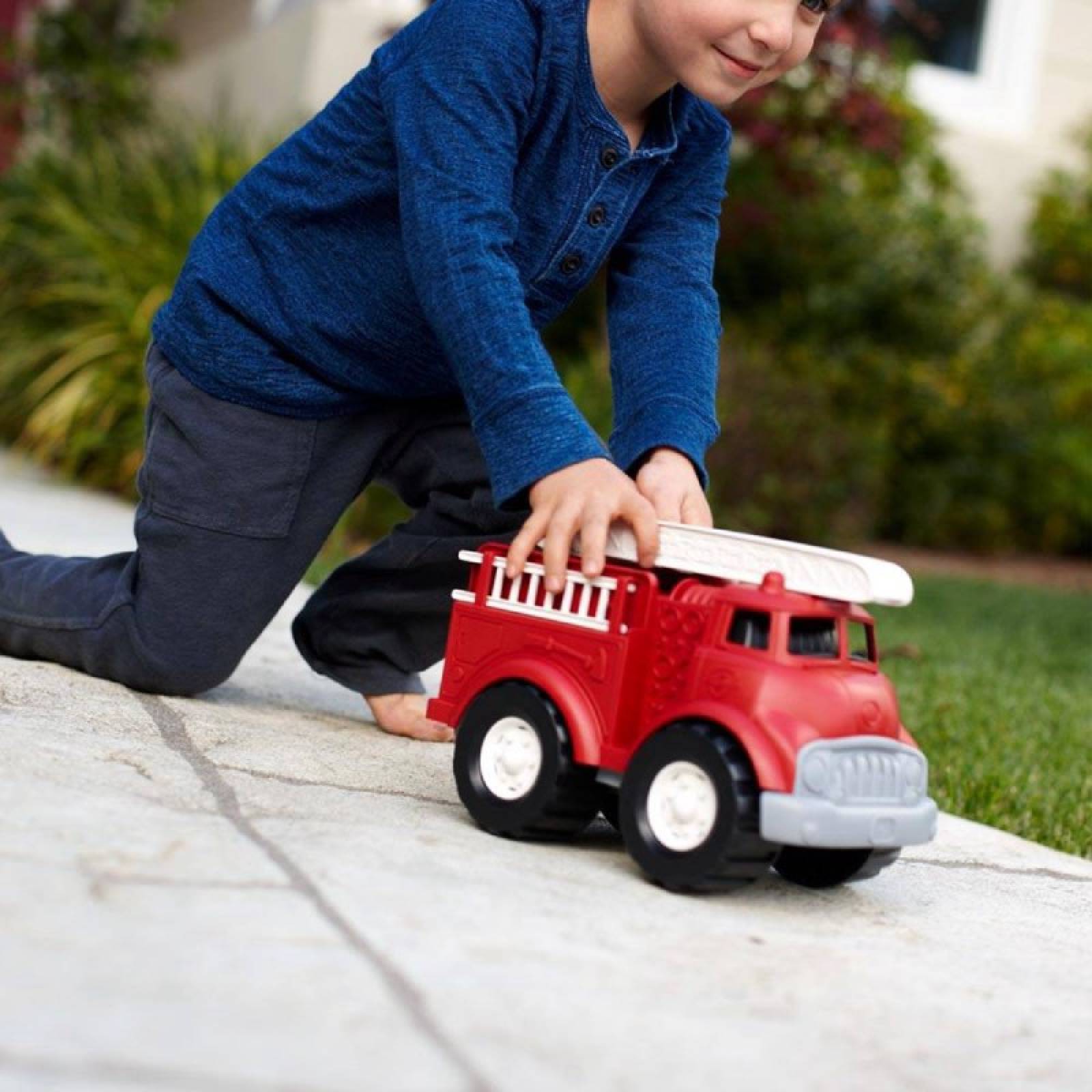 Fire Truck - Green Toys Recycled Plastic 3+ thumbnails