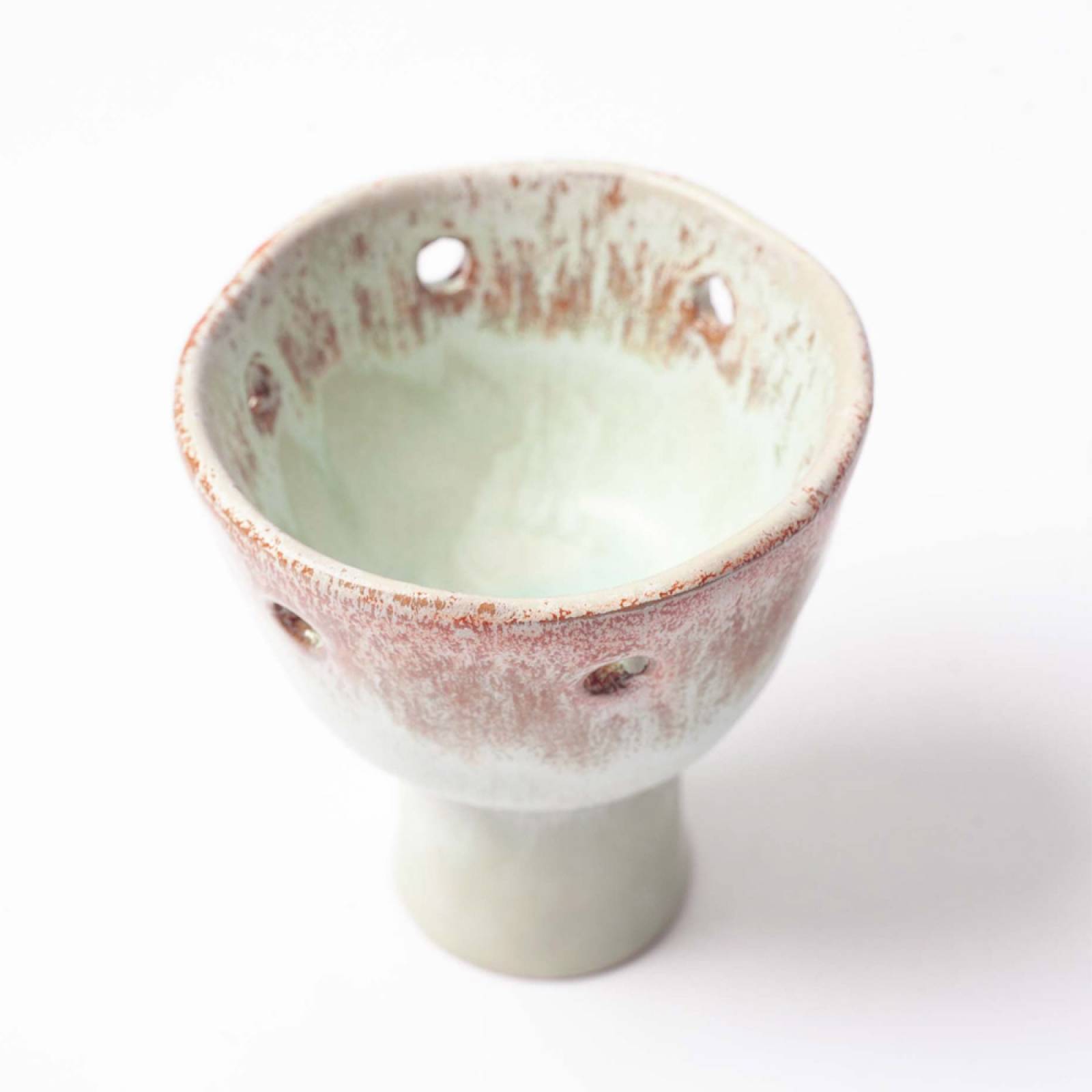 Green & Brown Stoneware Tealight Votive thumbnails