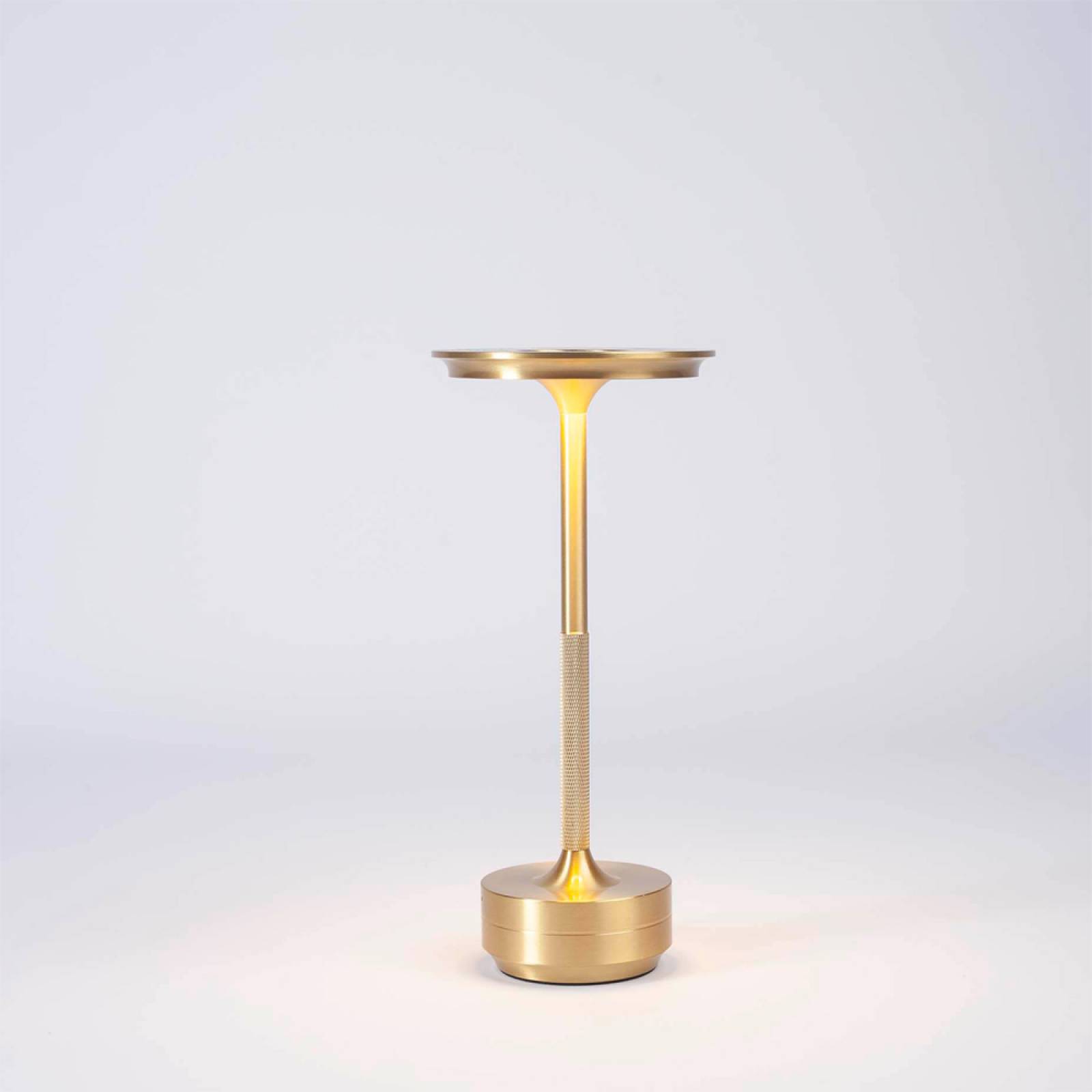 Horizon Rechargeable LED Table Lamp In Gold thumbnails