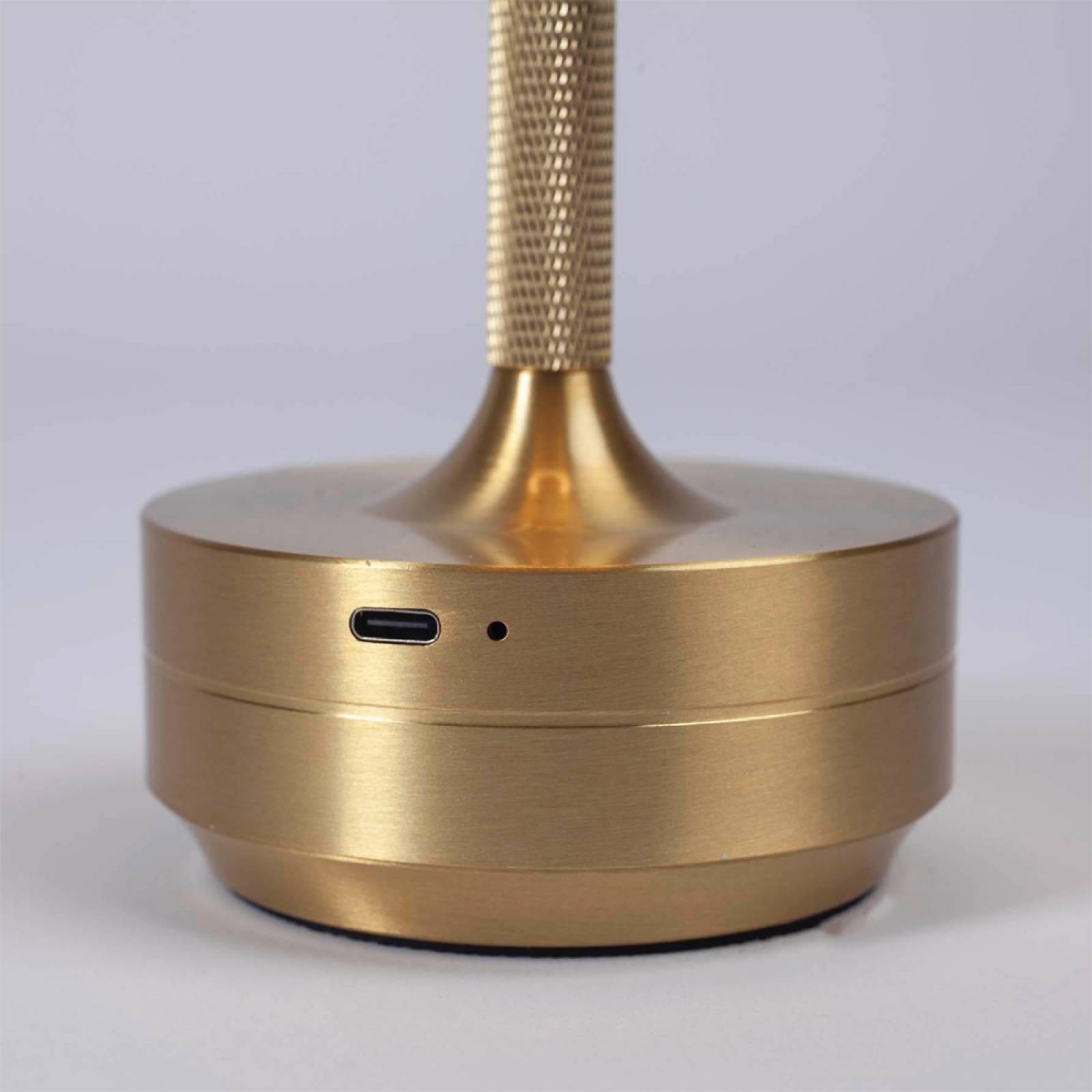 Horizon Rechargeable LED Table Lamp In Gold thumbnails