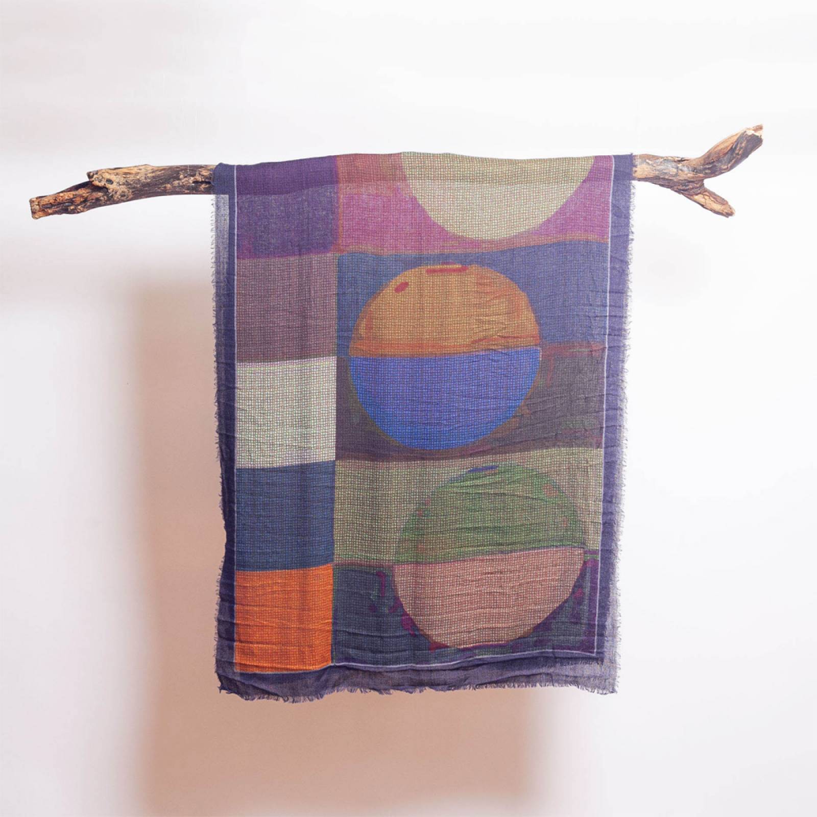 Hoxton Wool & Modal Scarf By Jo Edwards