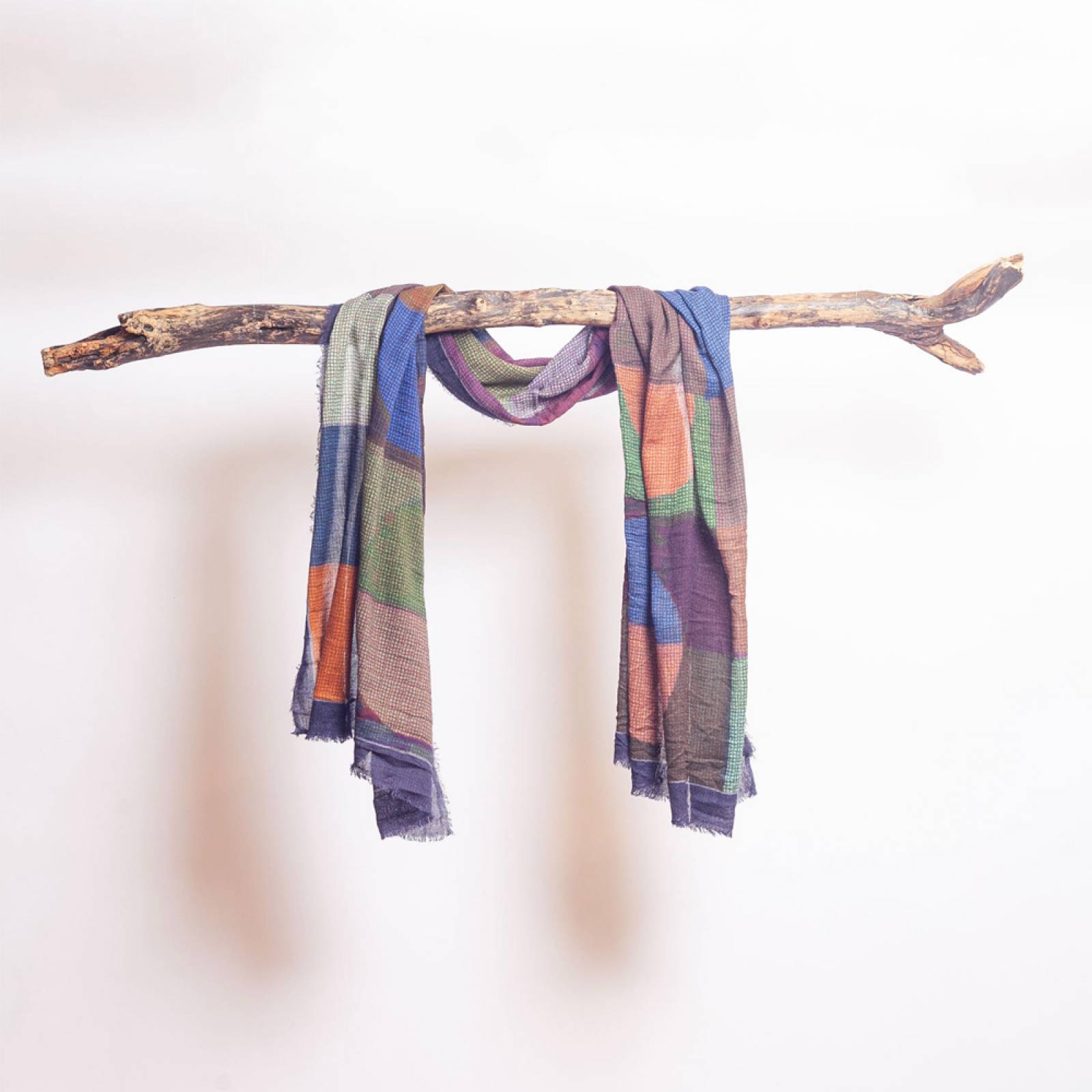 Hoxton Wool & Modal Scarf By Jo Edwards thumbnails