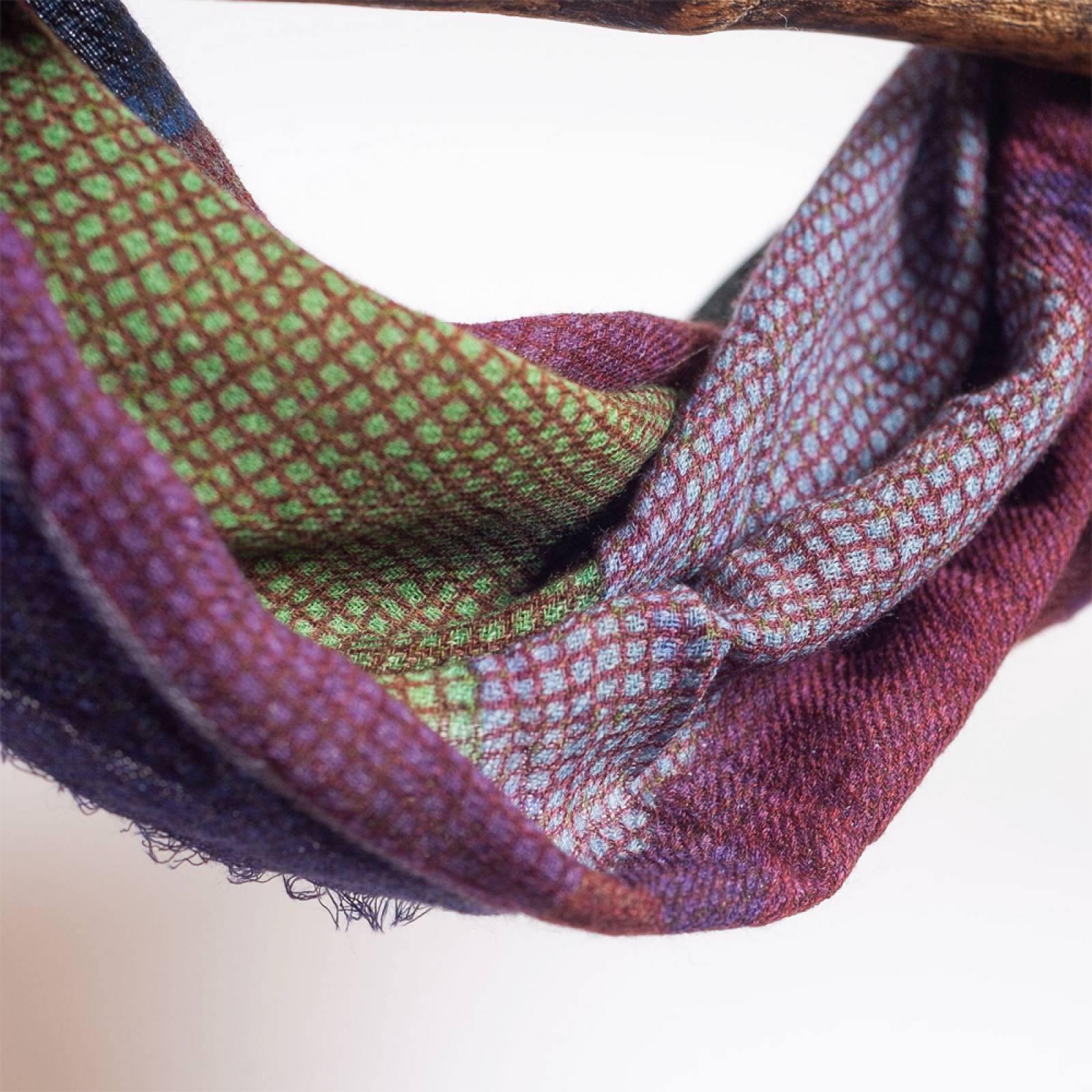 Hoxton Wool & Modal Scarf By Jo Edwards thumbnails