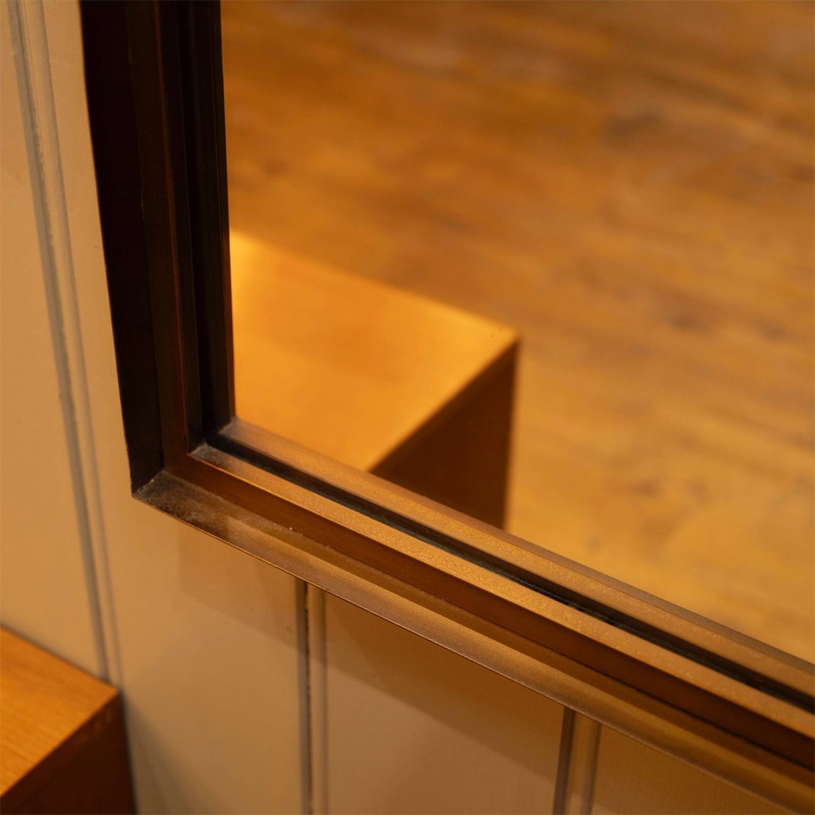 Hutton Tall Arched Leaner Mirror In Bronze thumbnails