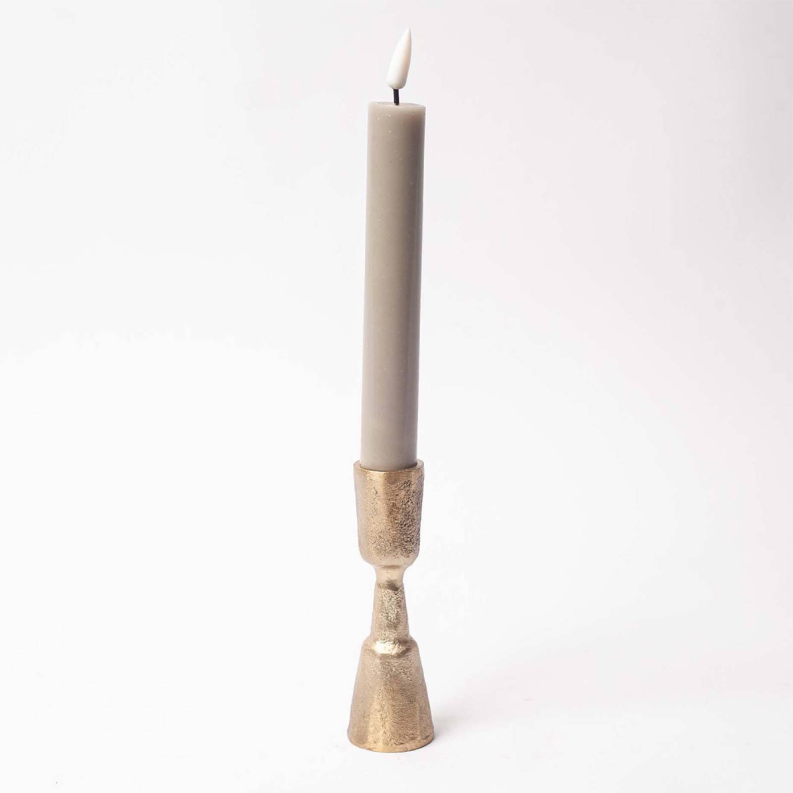 Jahi Brass Short Candlestick