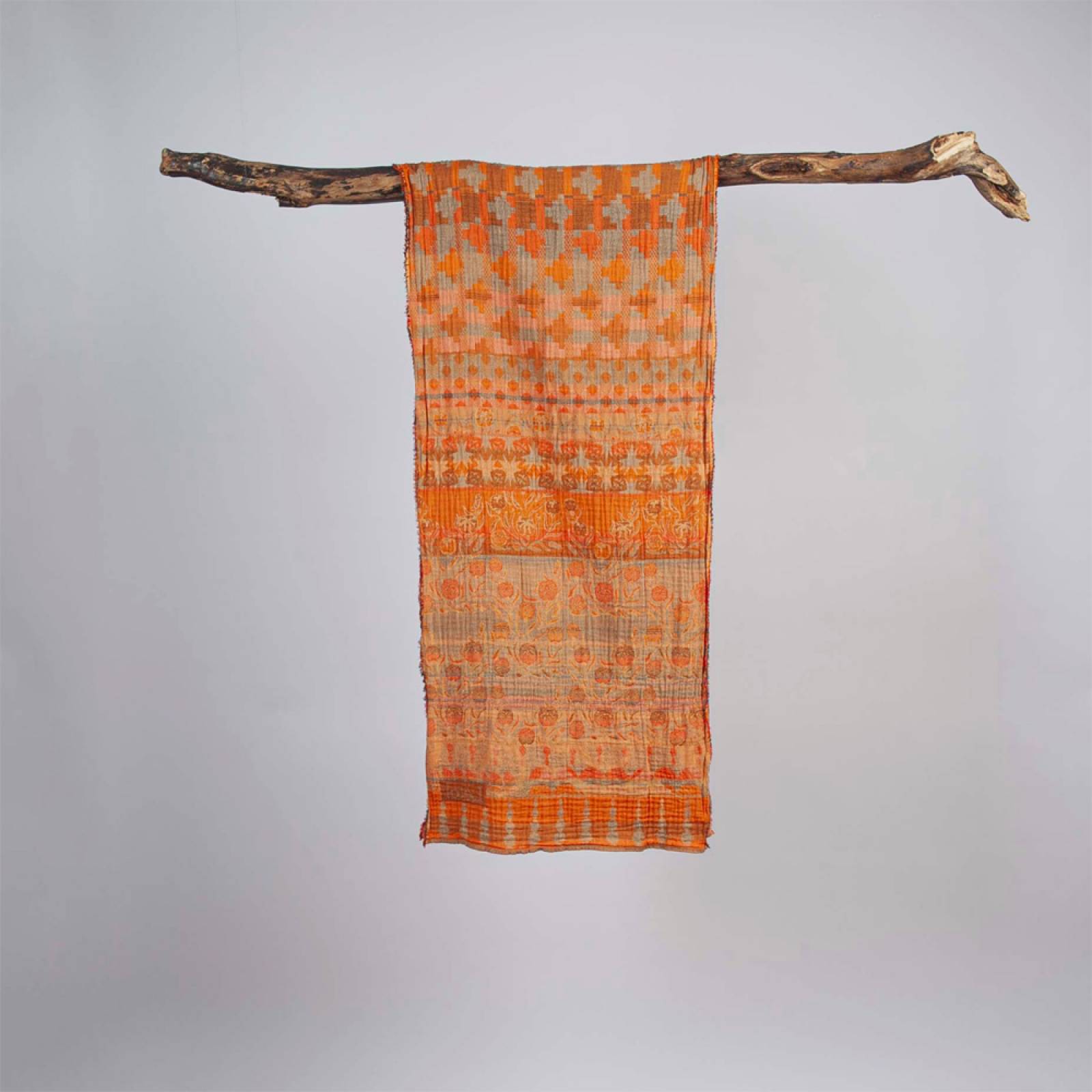 Letol Organic Cotton Scarf - Ziggy Jack O Lantern