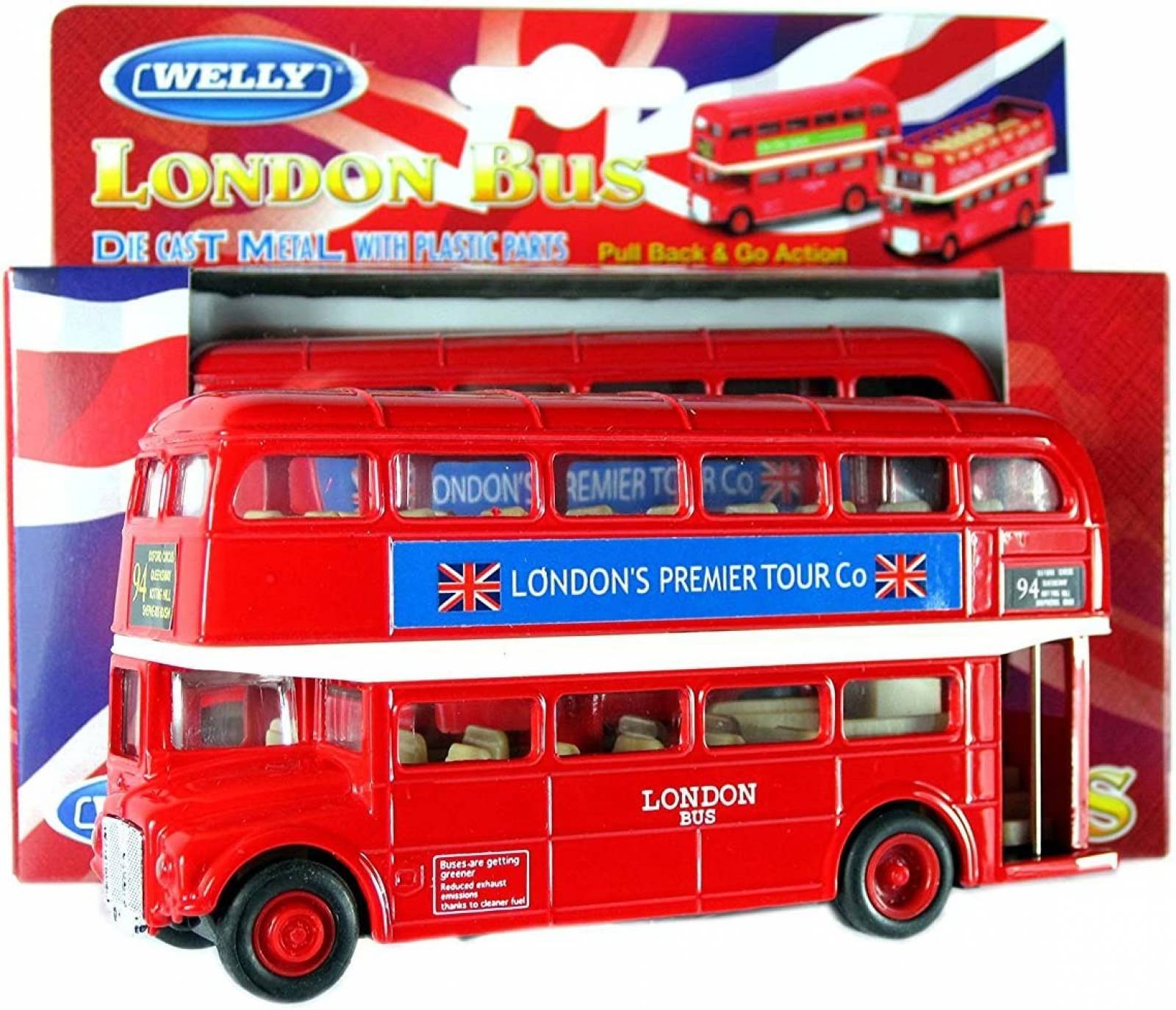 London Routemaster Bus Die Cast.