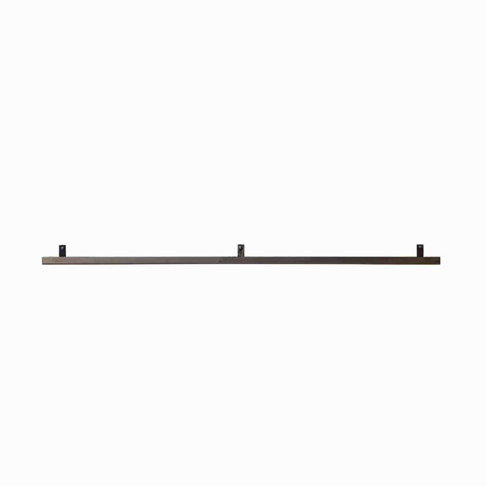 Long Metal Book Shelf Rail 120cm