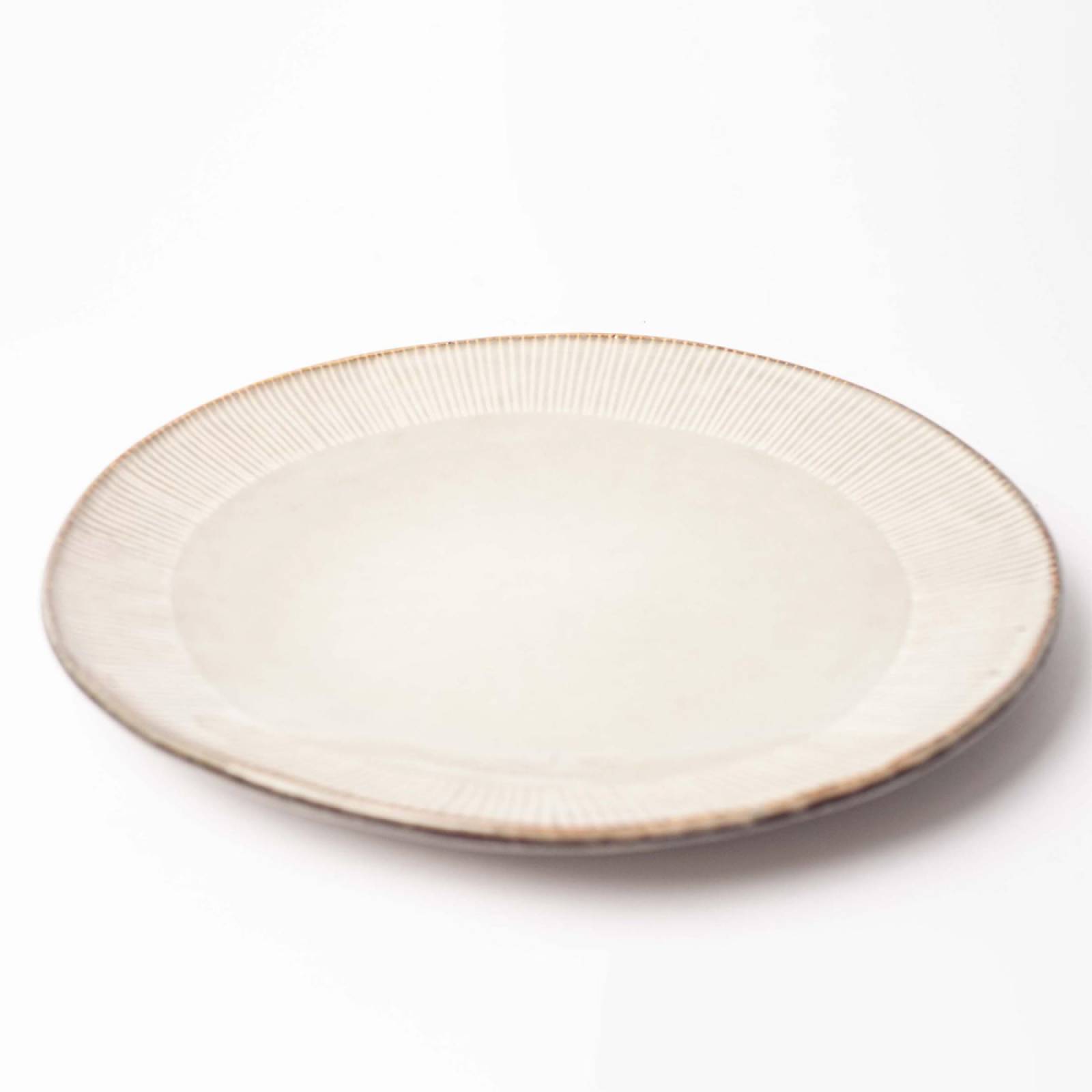 Malia Dinner Plate In Cream