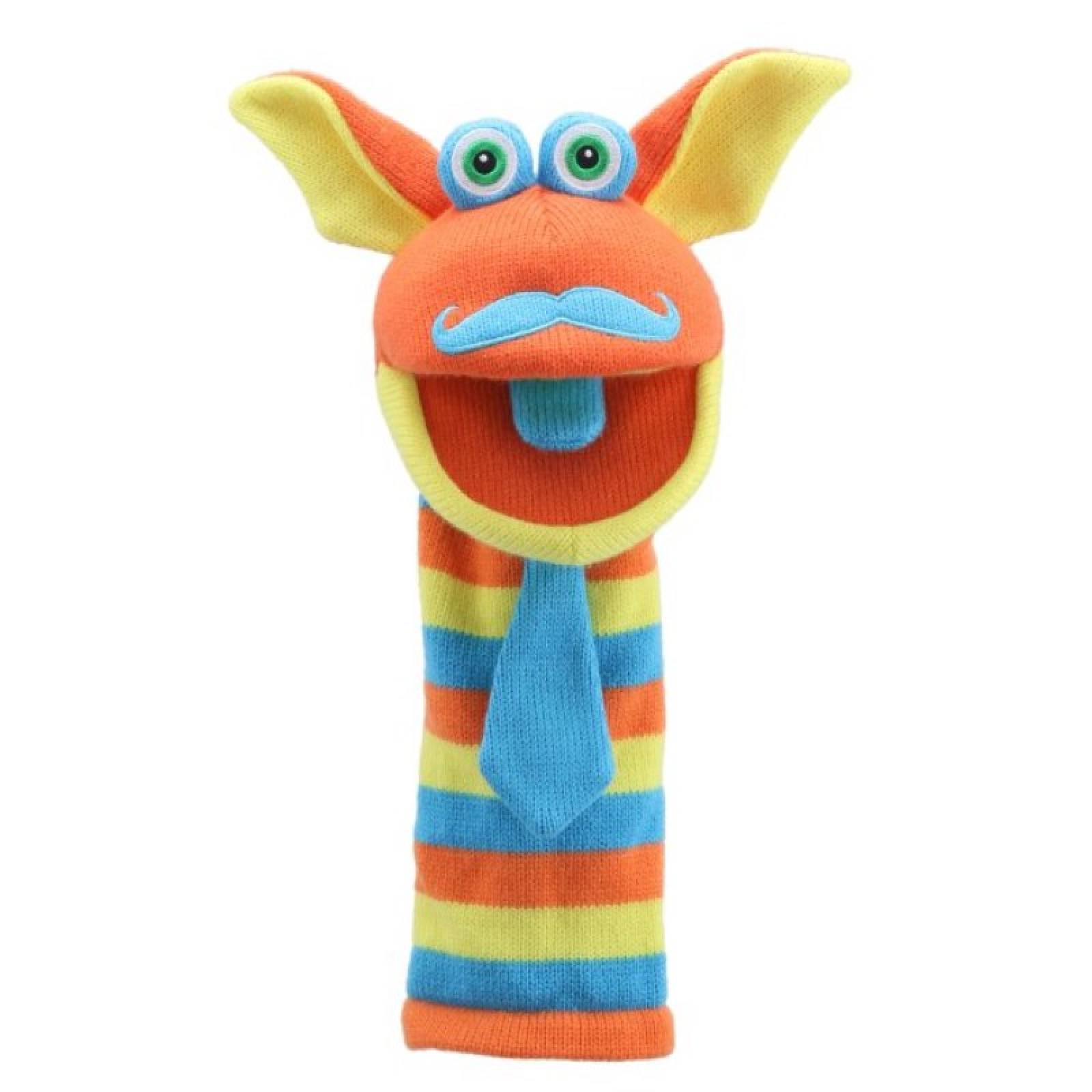 Mango - Knitted Sockette Eco Glove Puppet 18m+