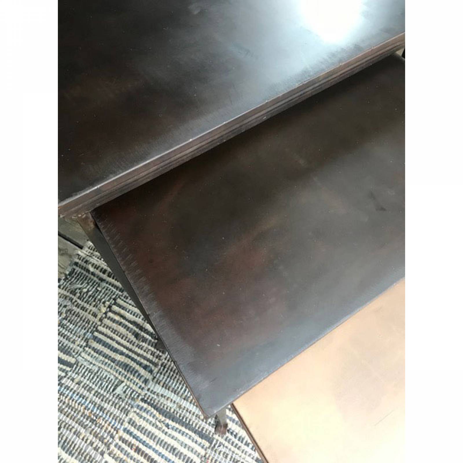Set Of 3 Metal Nesting Side Tables thumbnails