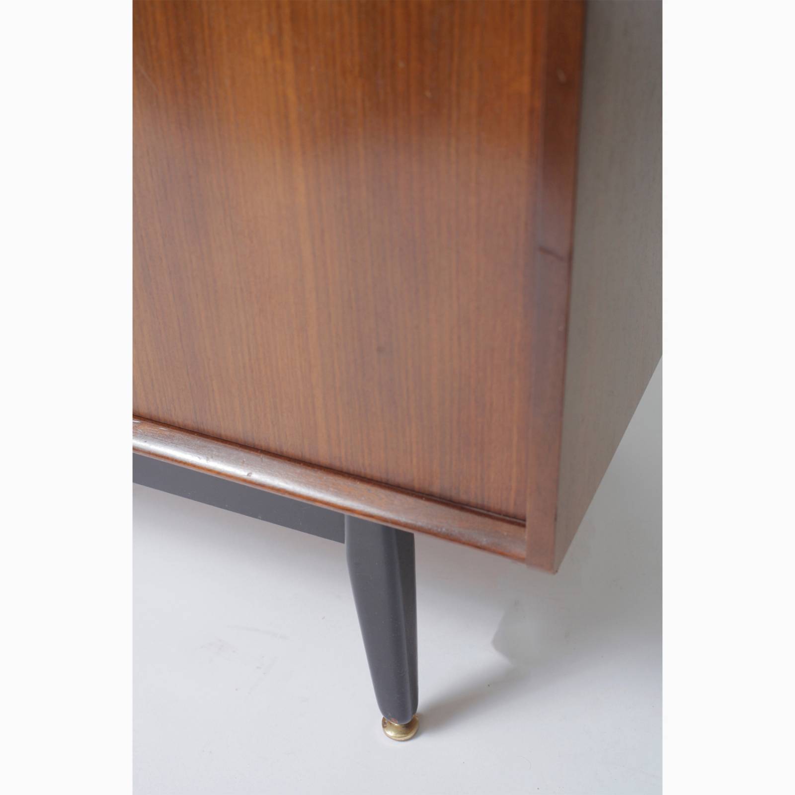 Mid-century G-Plan Tola and Black Sideboard T914 by E. Gomme thumbnails