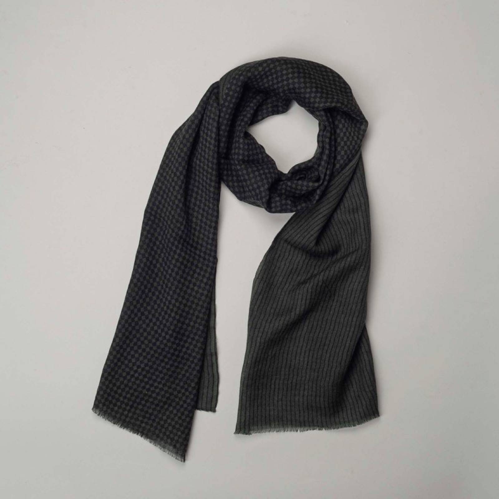 Military Twill Wool Scarf By Jo Edwards thumbnails
