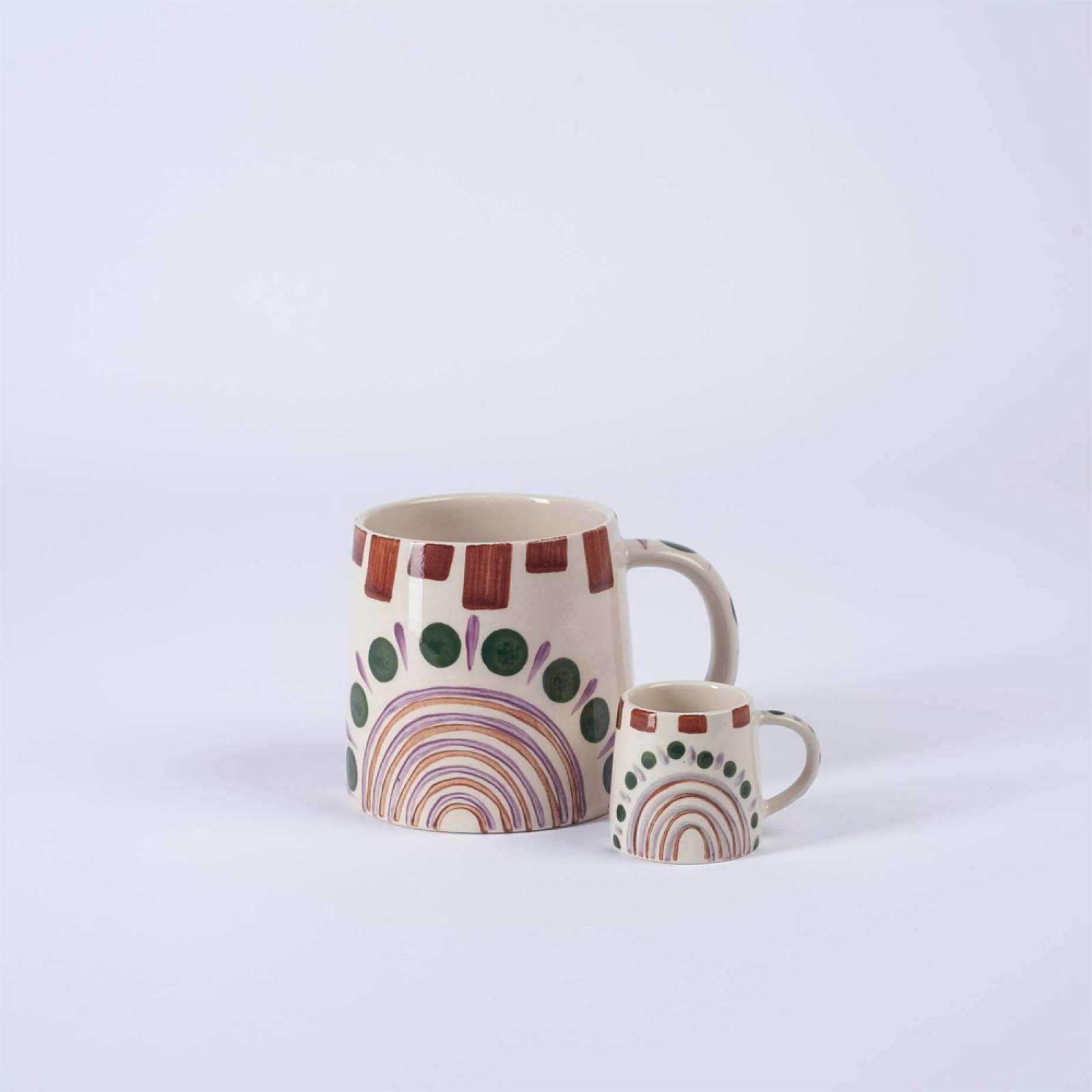 Multi-Coloured Sunrise Espresso Cup thumbnails