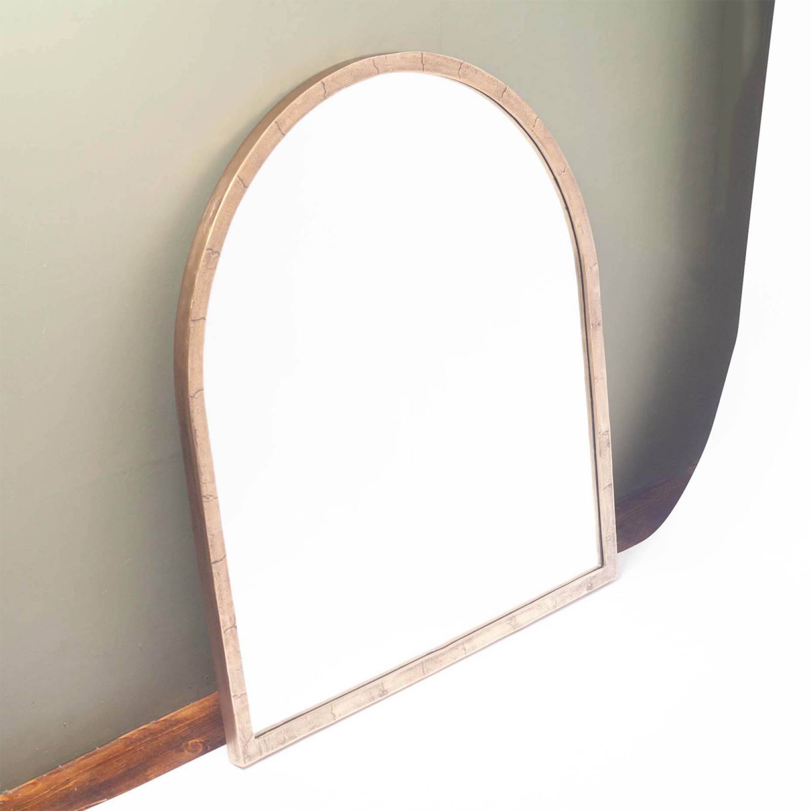 Murwara Arch Mirror In Antique Brass thumbnails