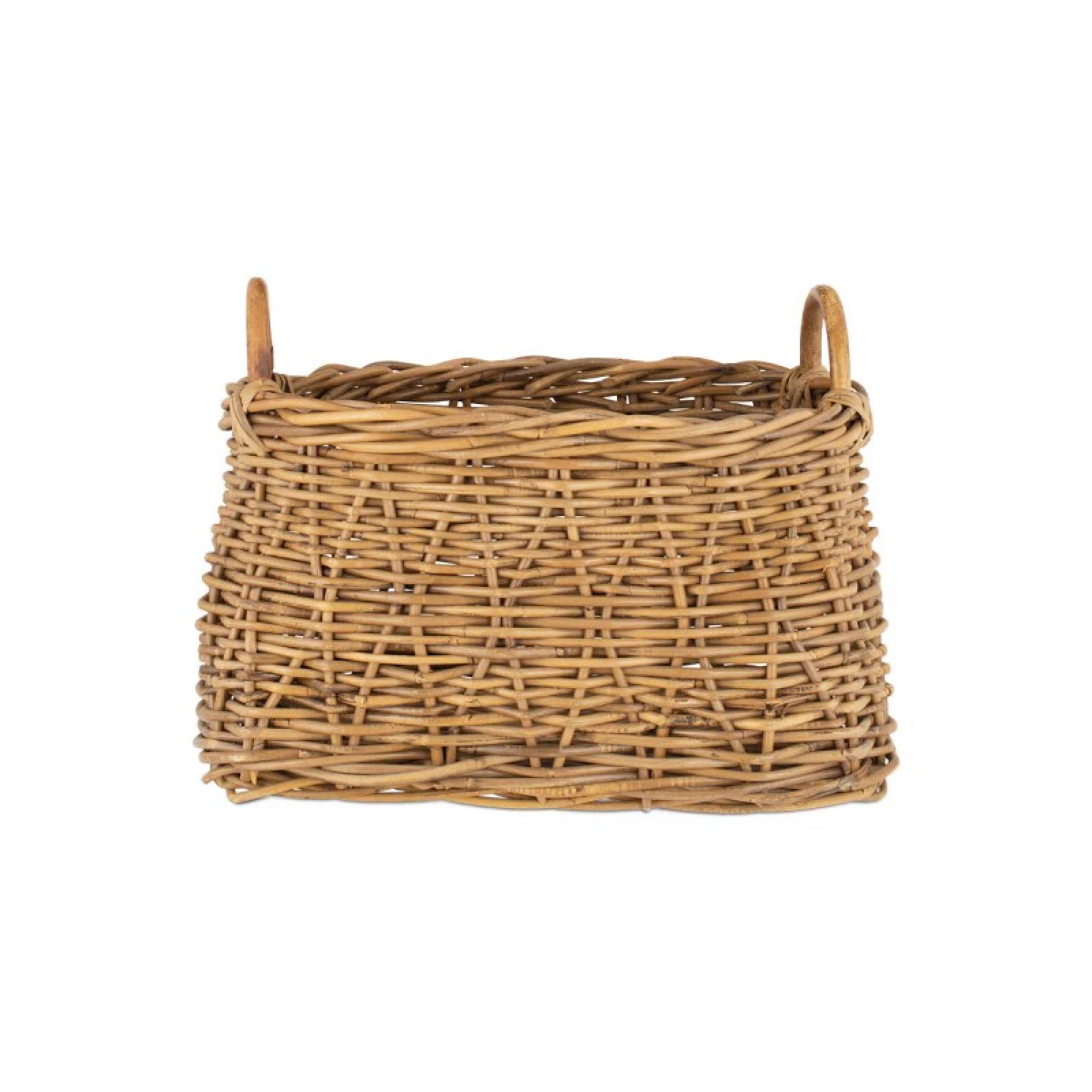 Netra Rattan Basket With Handles